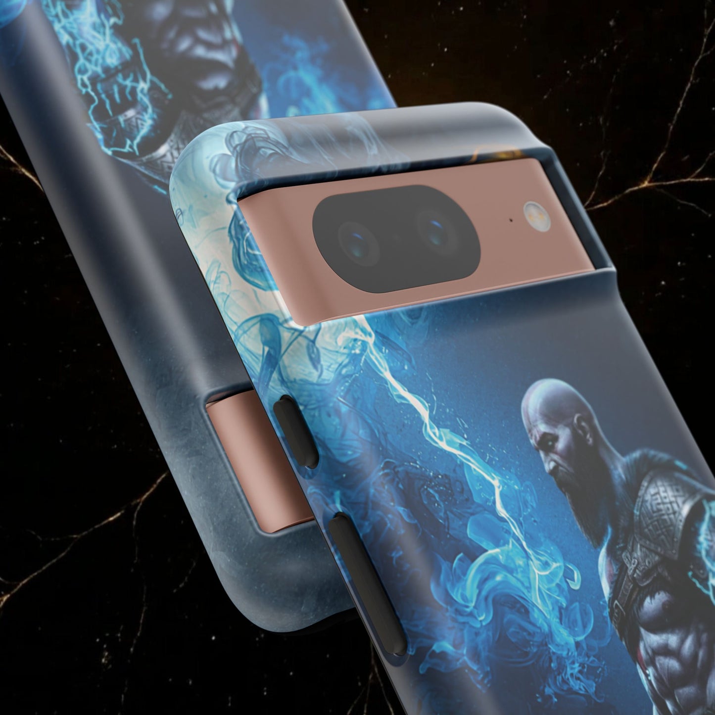 Norse Warrior Phone Case — Viking Shield & Helmet Tough Cover