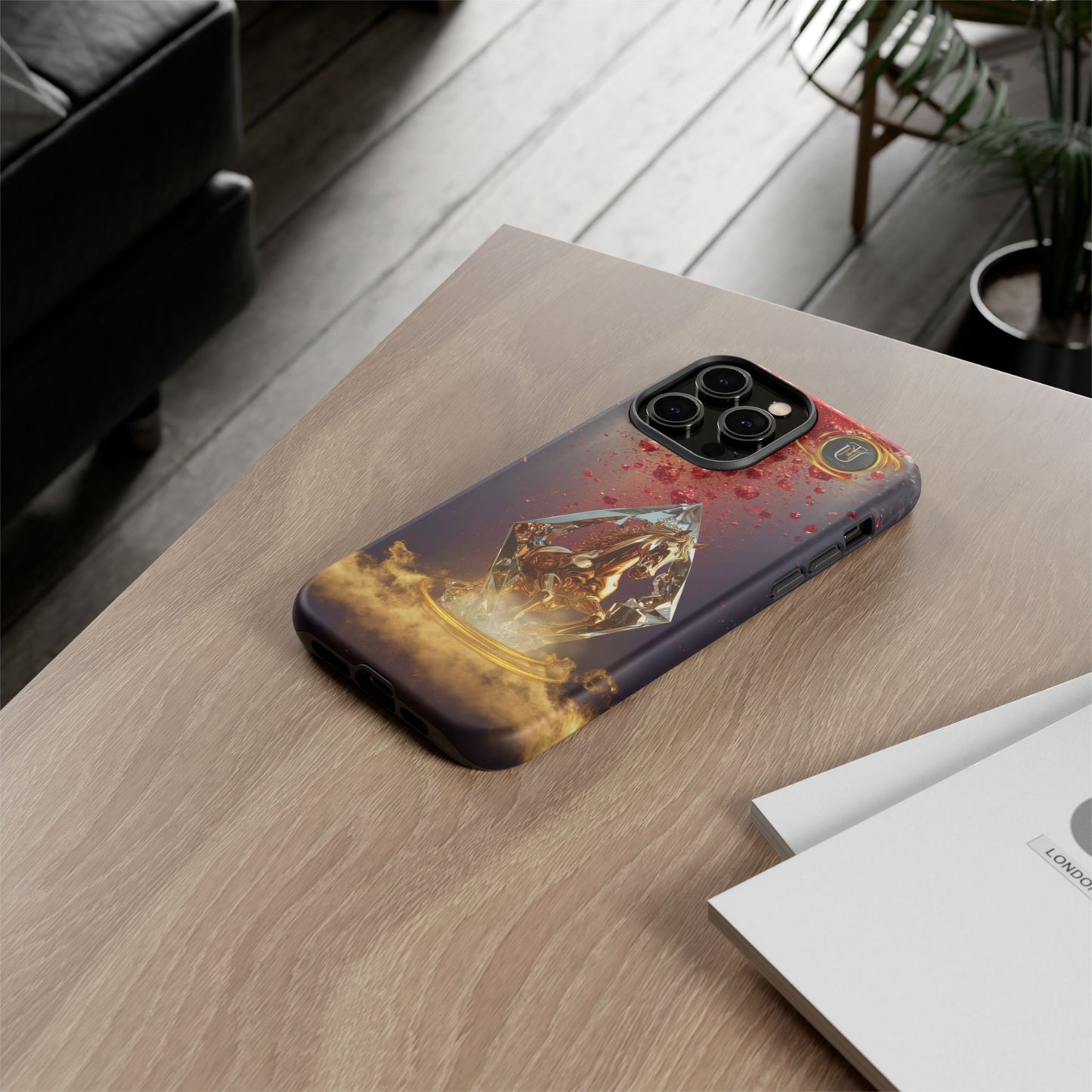 2026 Lunar New Year Prosperity Phone Case — "Happy New Year" Talisman Cover