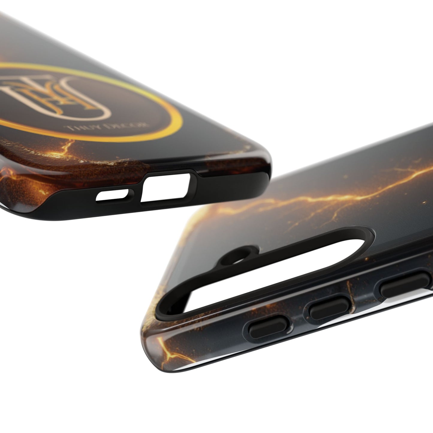 Black & Gold Luxurious Thuy Decor Brand Cover Phone Case