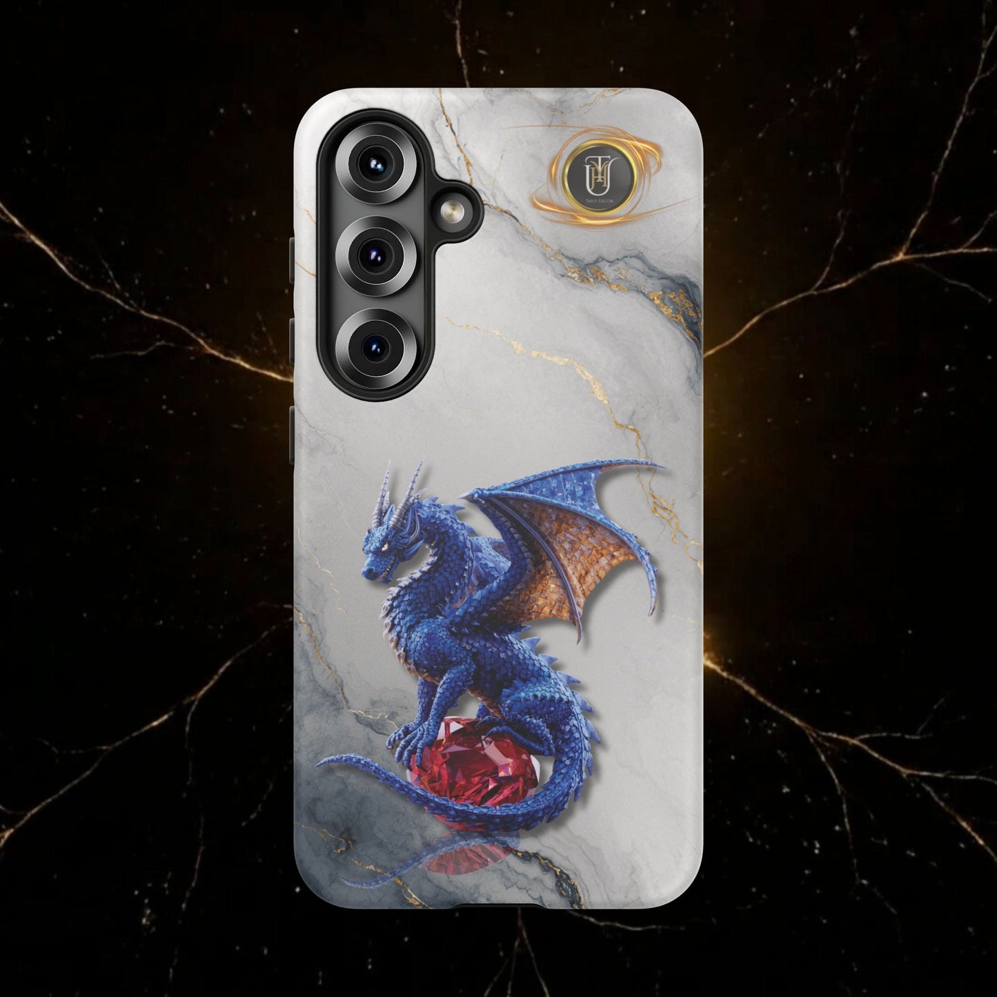 Lapis Dragon Gem Guardian Phone Case