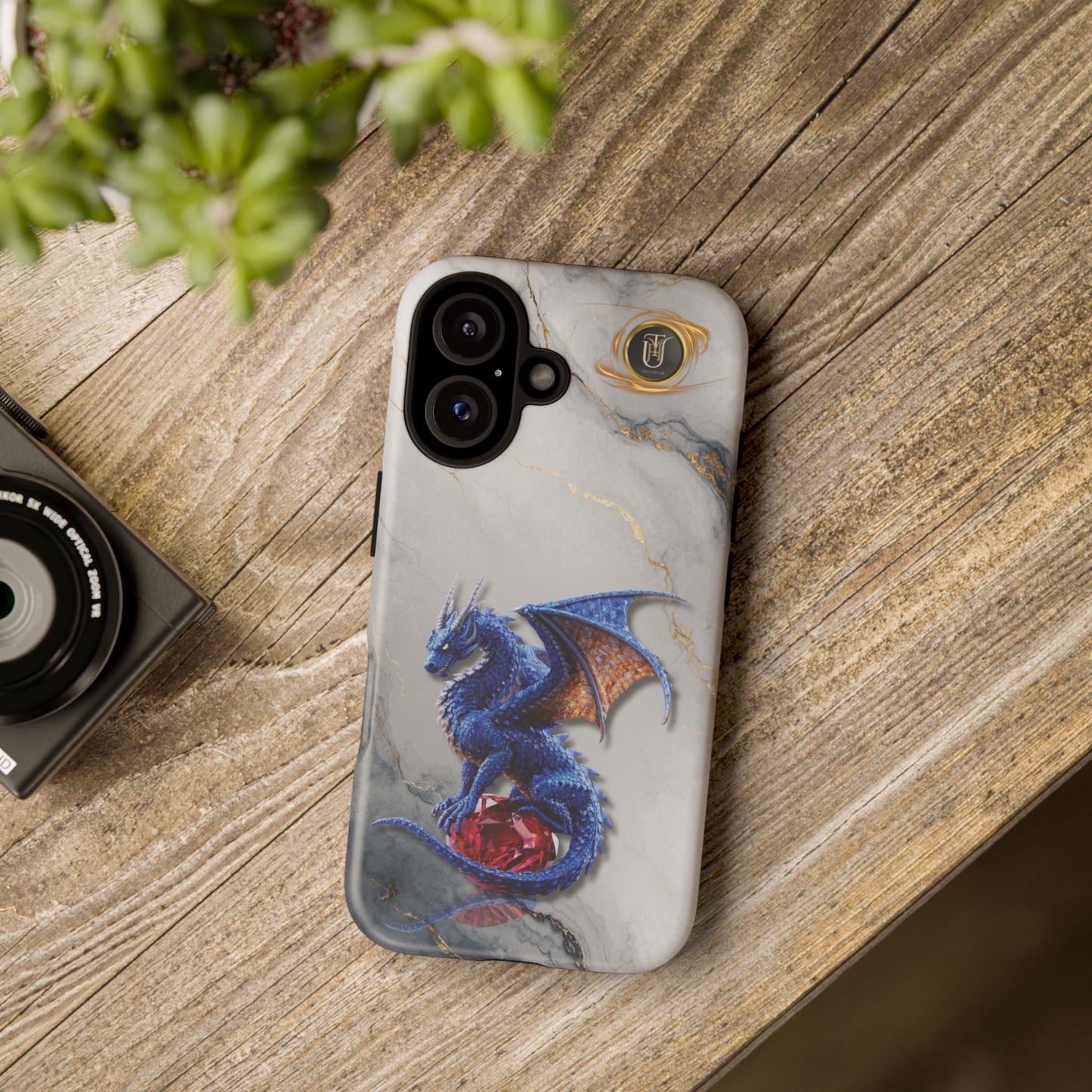 Lapis Dragon Gem Guardian Phone Case