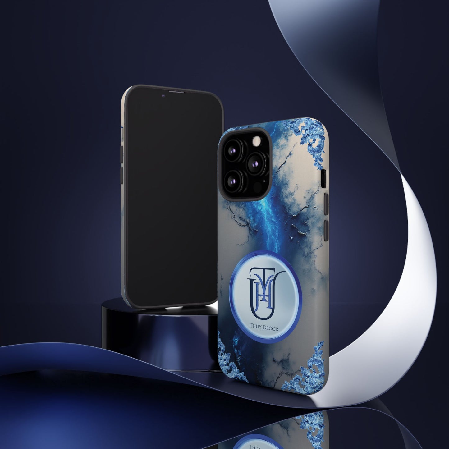 Glacier Elegance Phone Case — Electrifying Thuy Decor