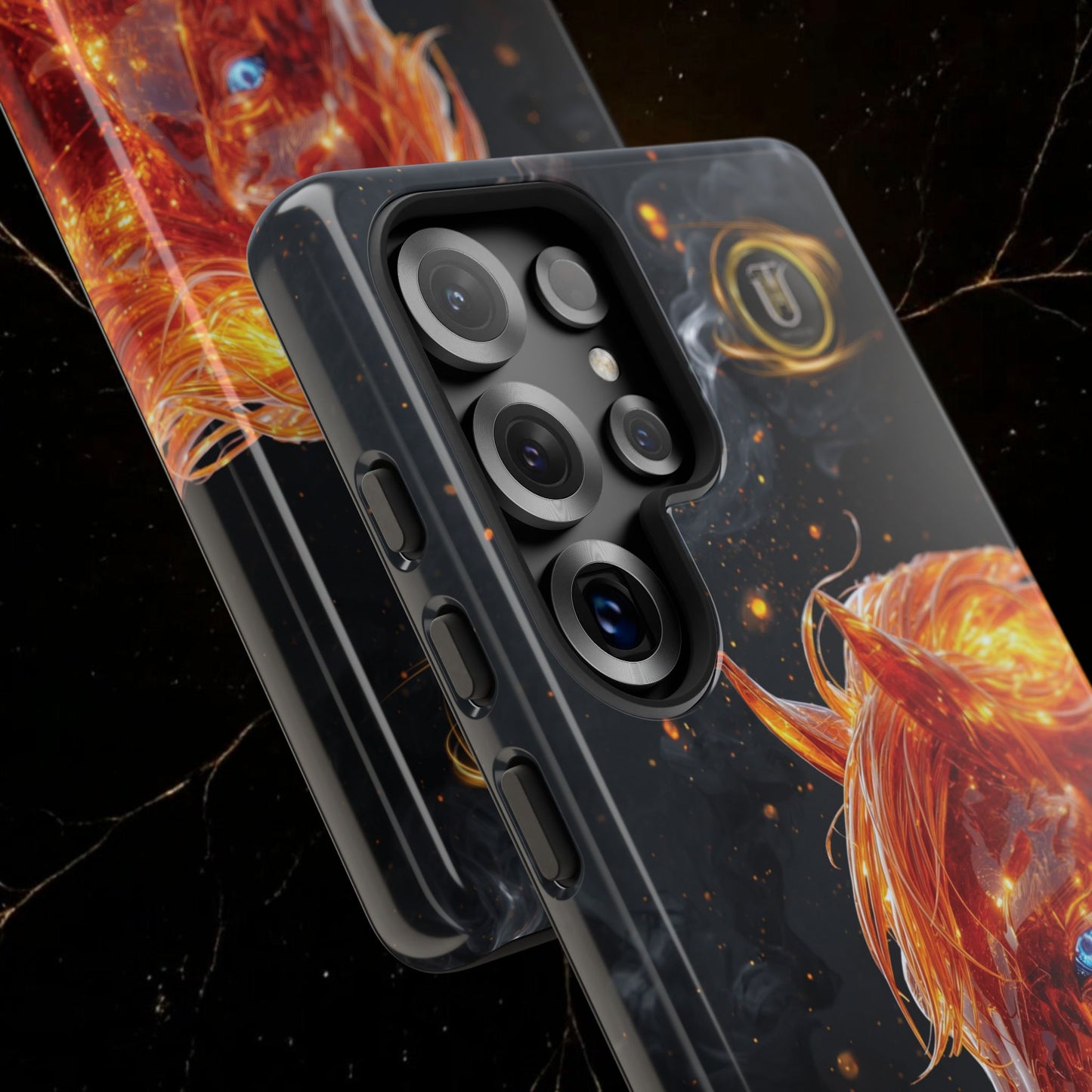 Lunar Horse 2026 Phone Case — Fiery Lucky Charm