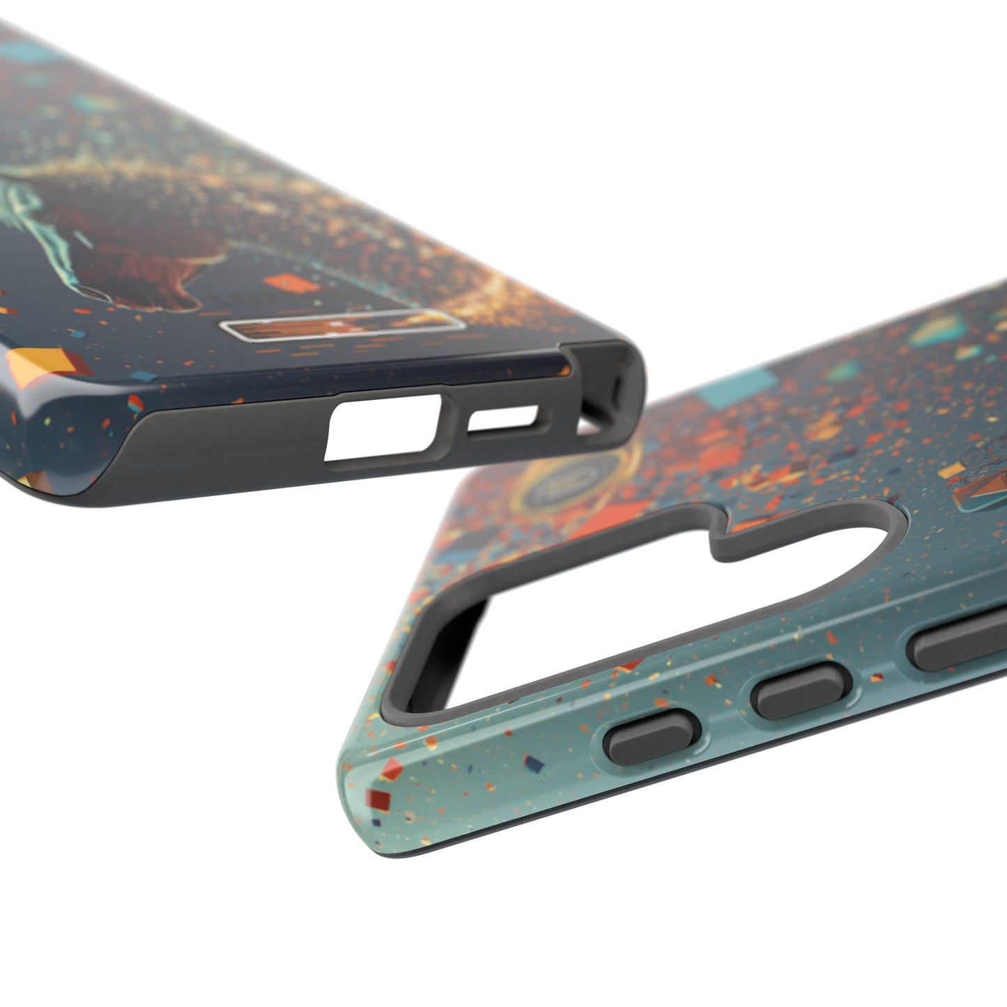 Glitched Lunar Horse Phone Case — Gamer Lucky Totem