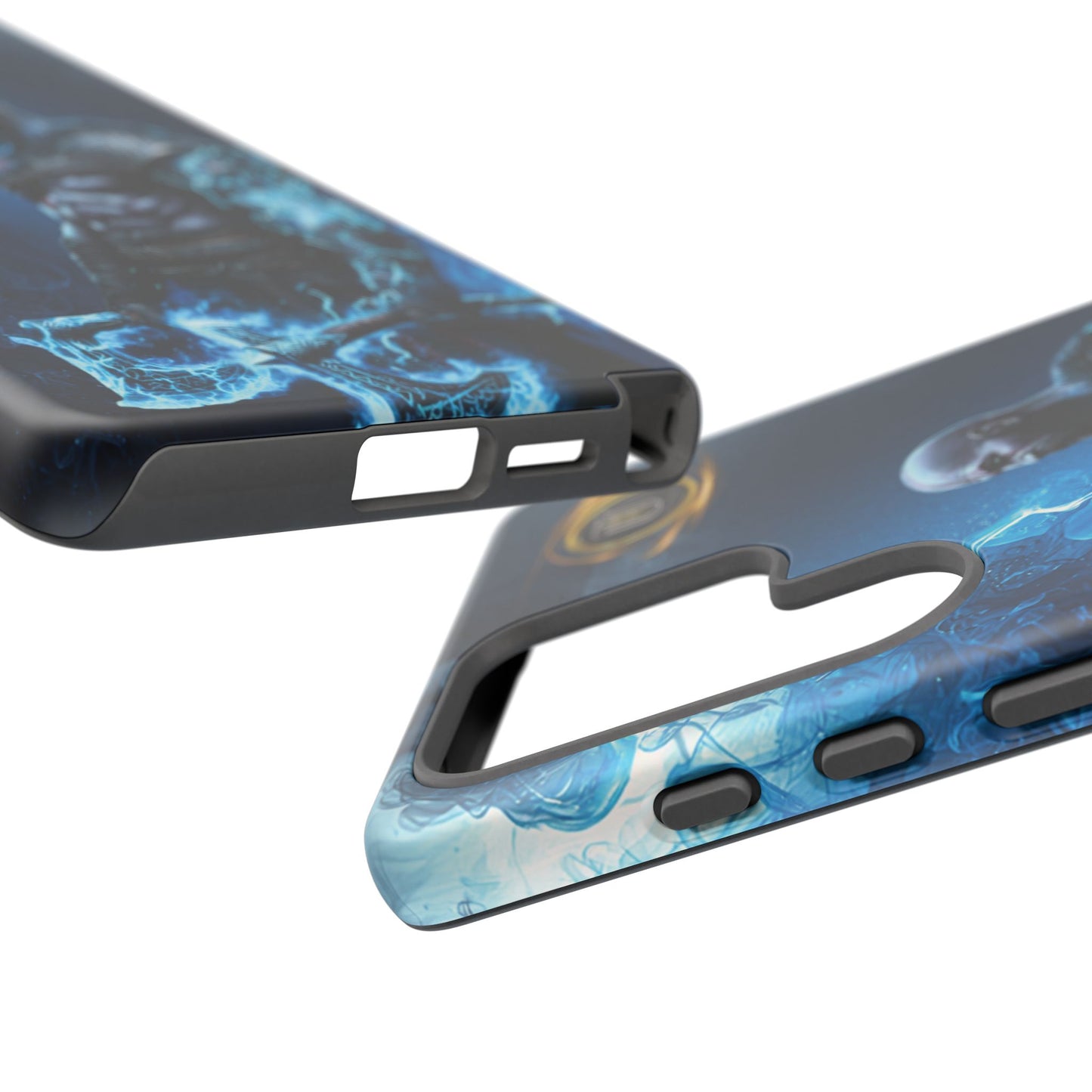 Norse Warrior Phone Case — Viking Shield & Helmet Tough Cover