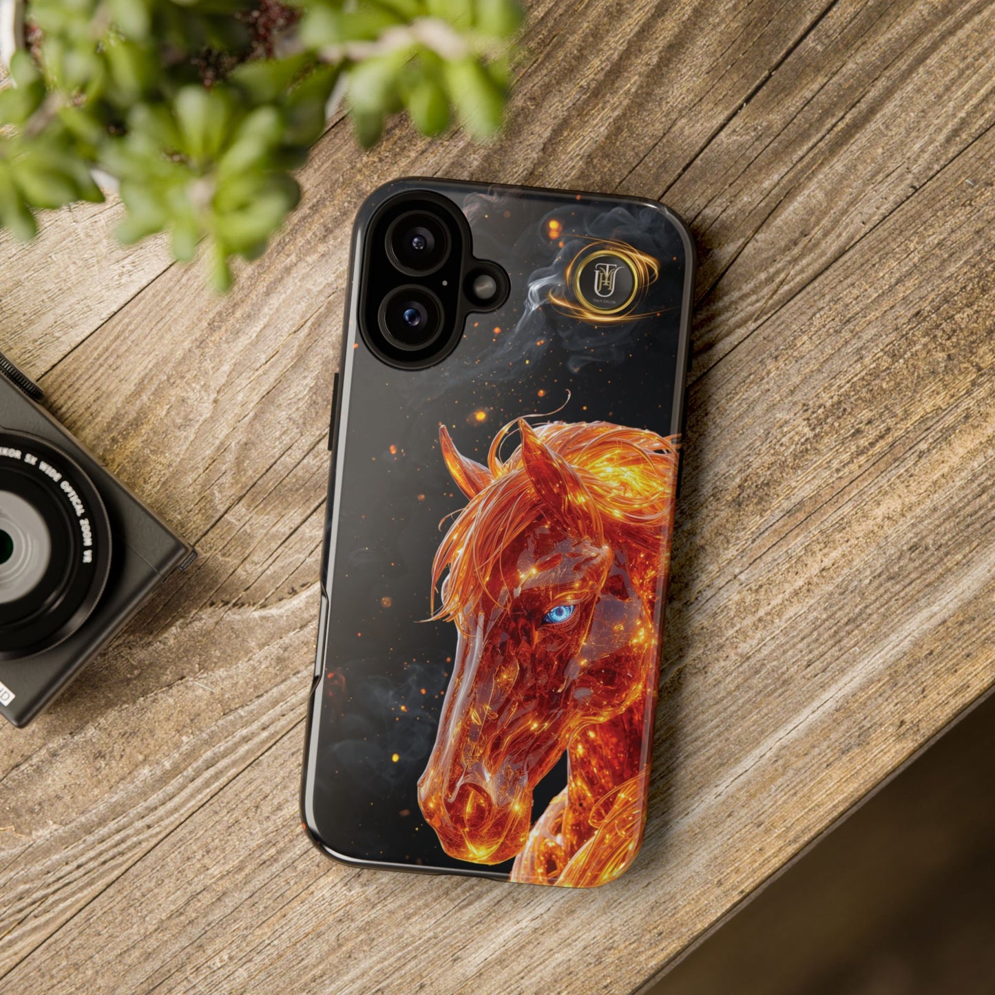 Lunar Horse 2026 Phone Case — Fiery Lucky Charm