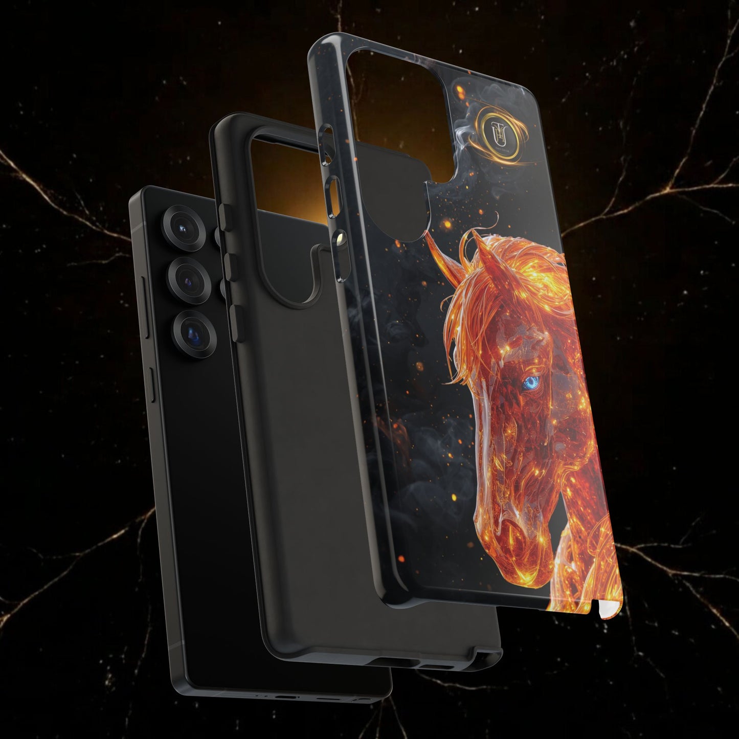 Lunar Horse 2026 Phone Case — Fiery Lucky Charm