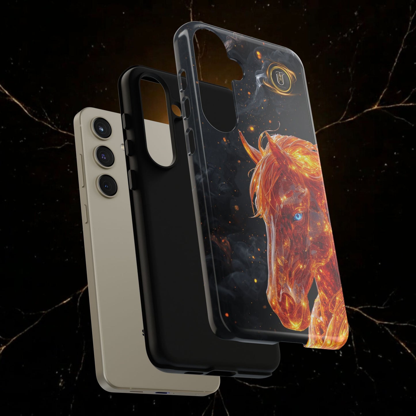 Lunar Horse 2026 Phone Case — Fiery Lucky Charm