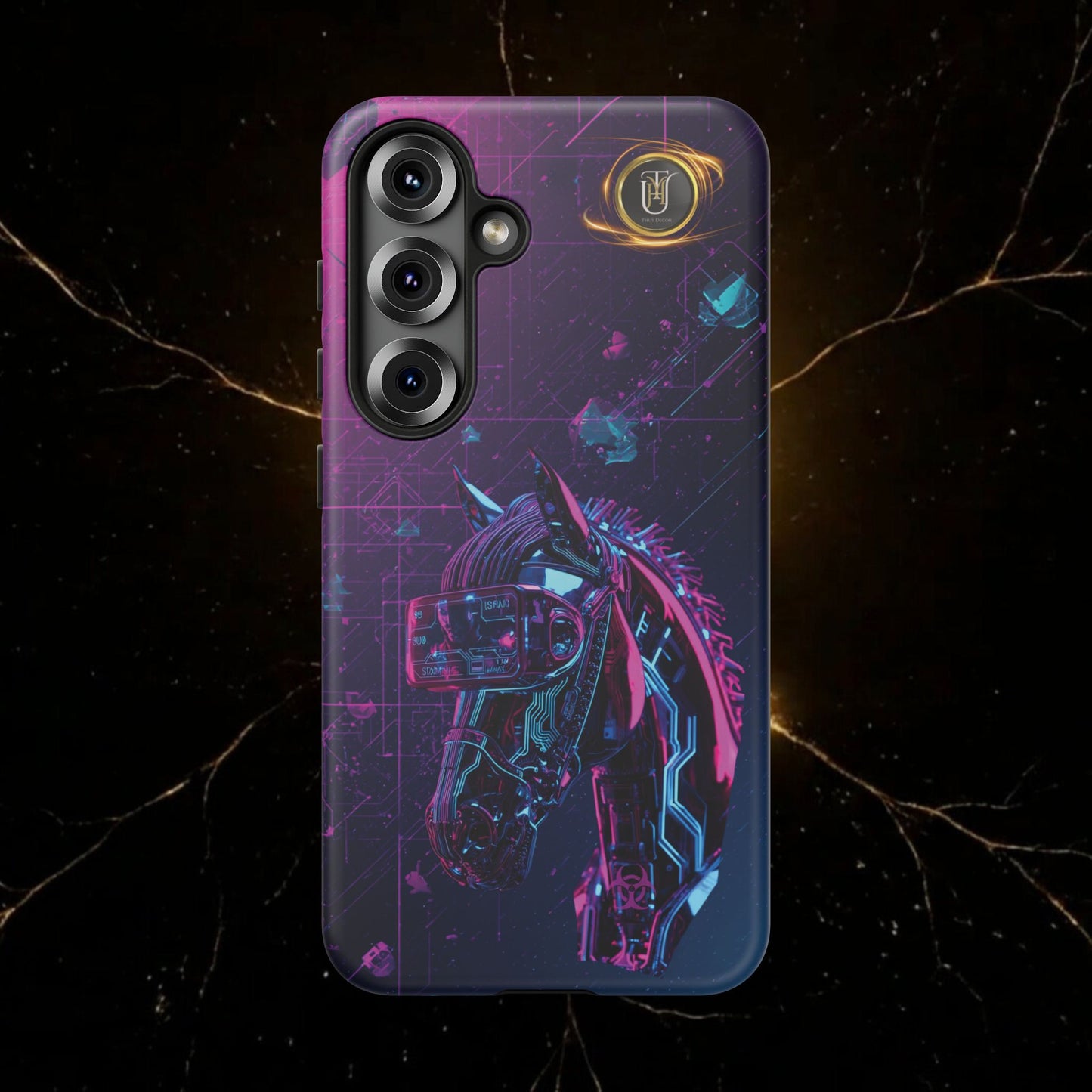 Cyber Lunar Horse Tough Case — Quantum P Phone Cover