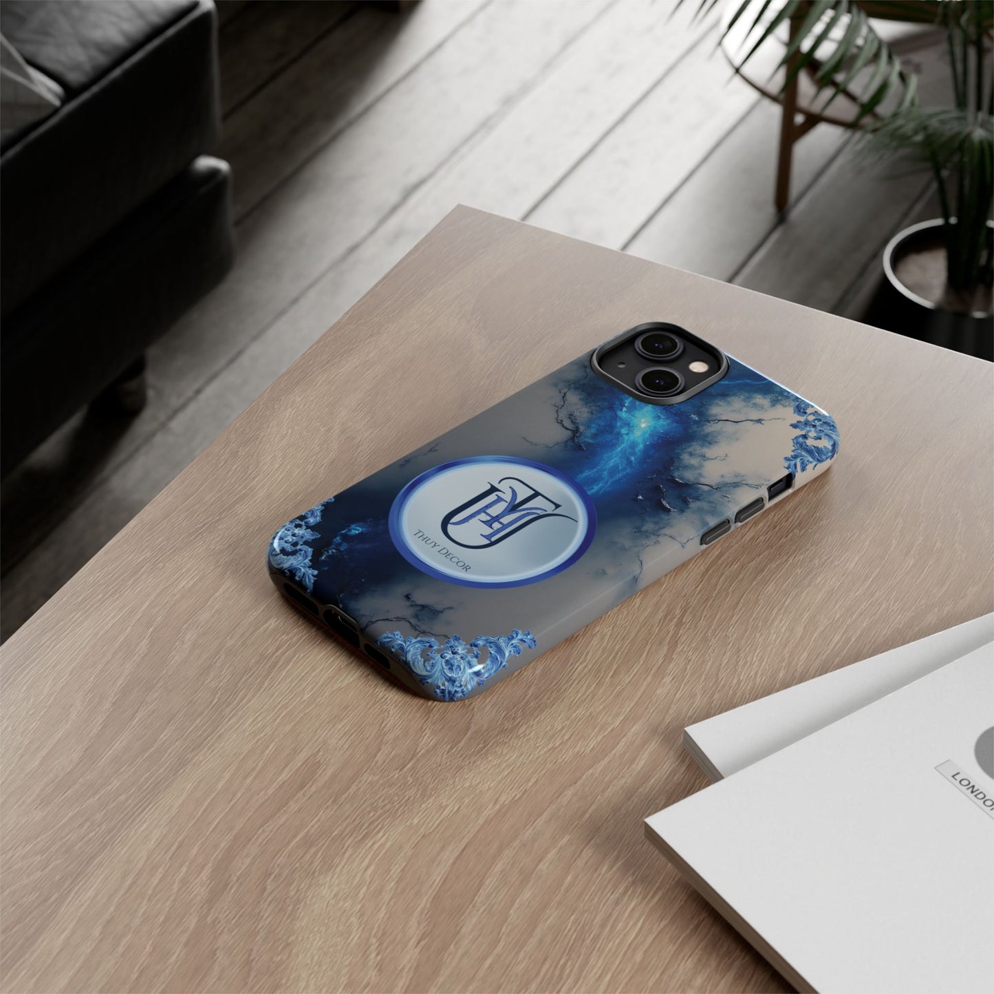 Glacier Elegance Phone Case — Electrifying Thuy Decor
