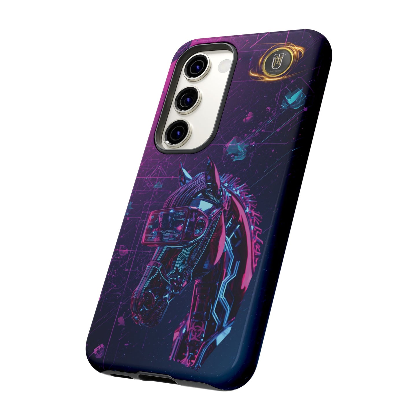 Cyber Lunar Horse Tough Case — Quantum P Phone Cover