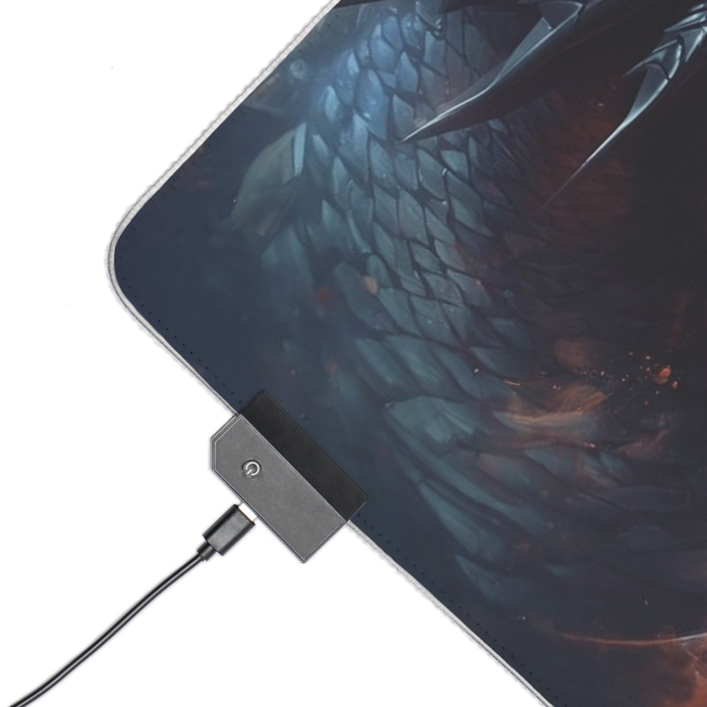 Lady Dragon & Dragon LED Gaming Mouse Pad
