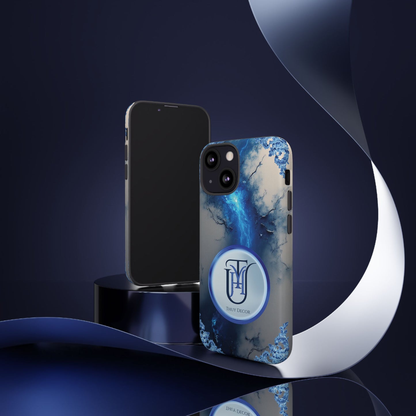 Glacier Elegance Phone Case — Electrifying Thuy Decor