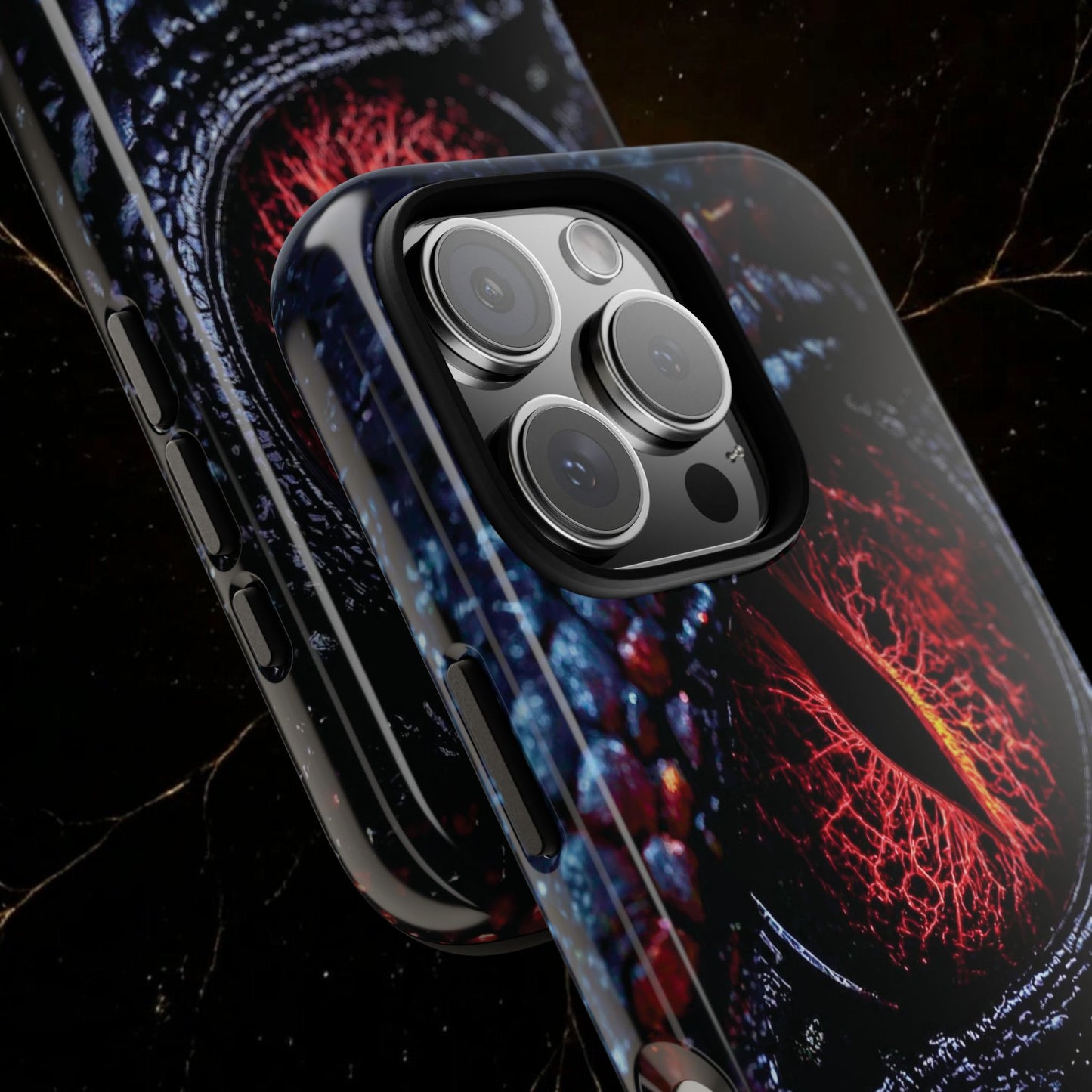 Evil Dragon Eye Phone Case — 'It Looks at You' Protective Cover