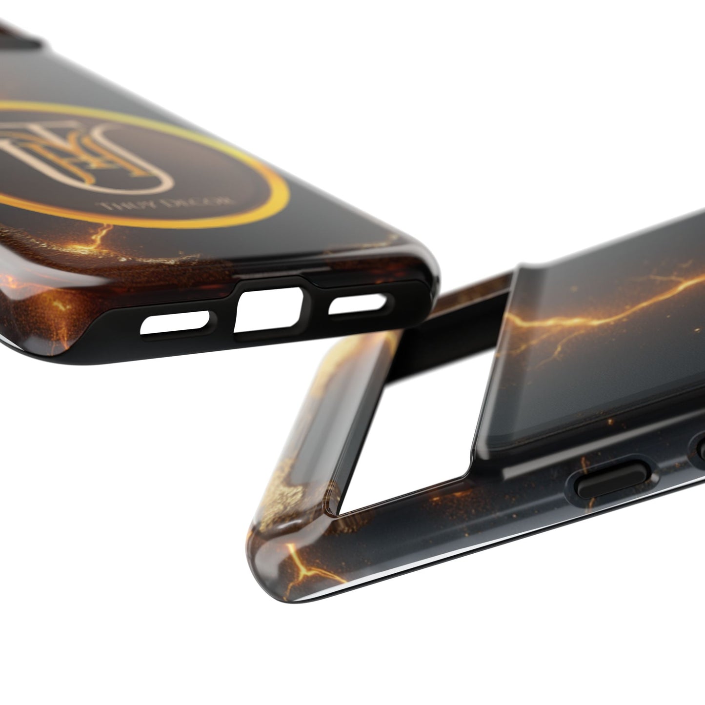 Black & Gold Luxurious Thuy Decor Brand Cover Phone Case