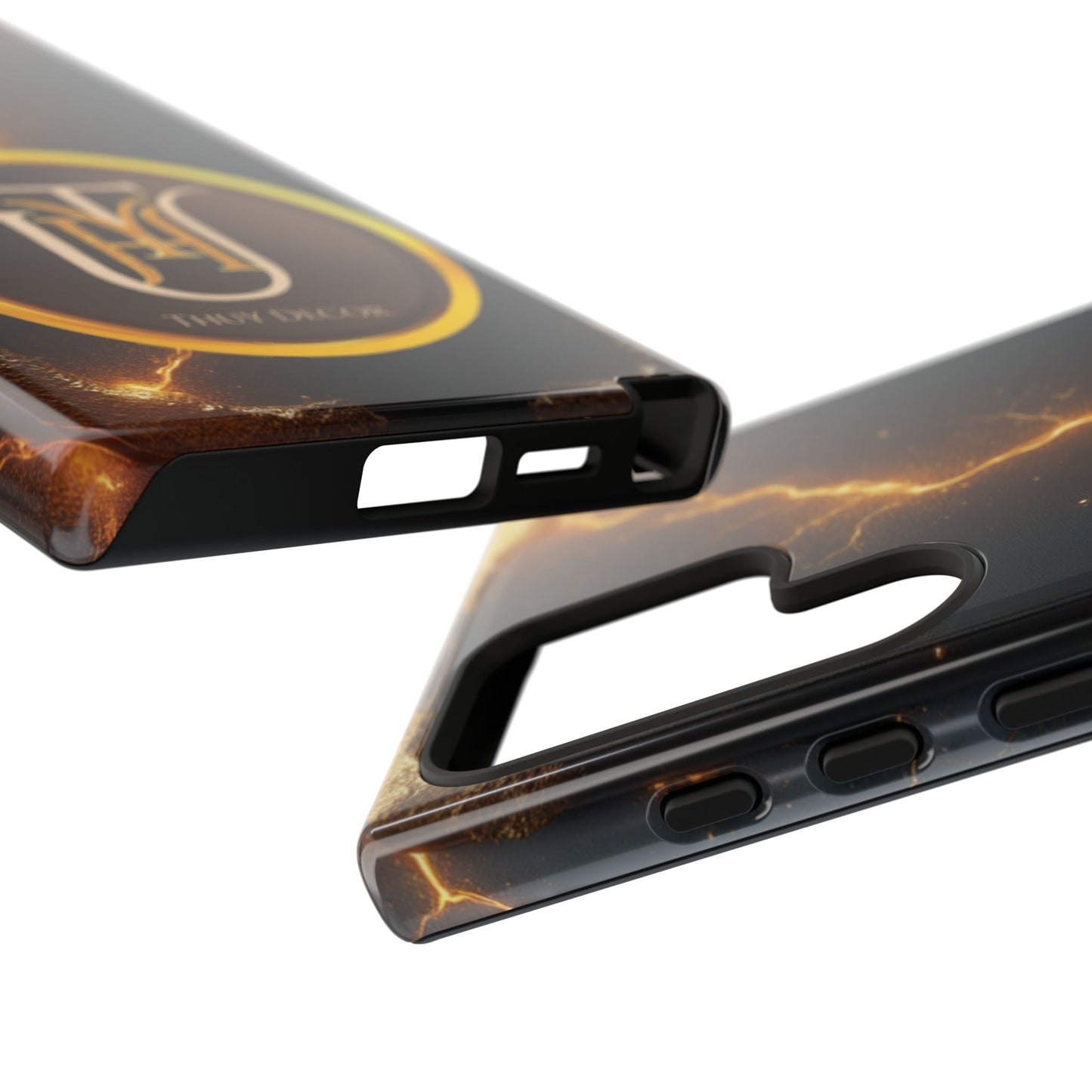 Black & Gold Luxurious Thuy Decor Brand Cover Phone Case