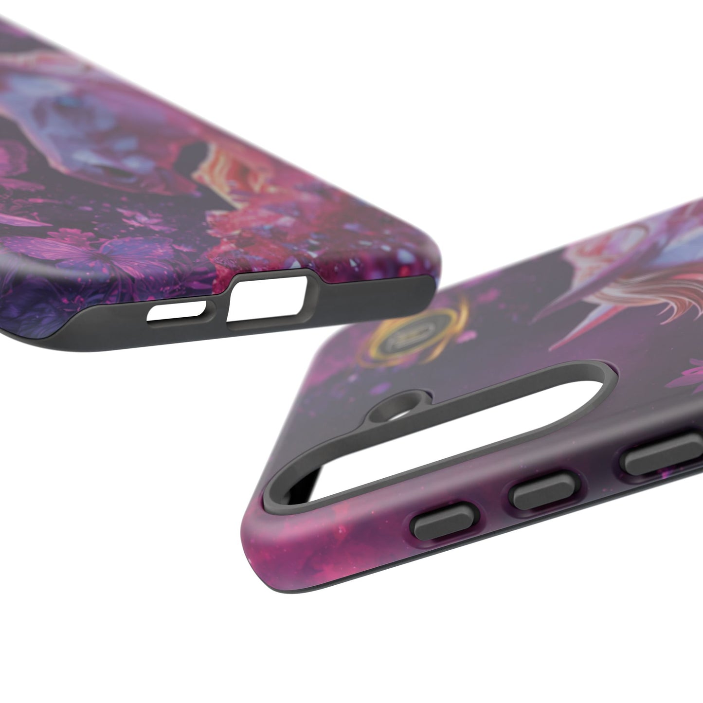 Quantum Pink Lunar Diamond Horse Tough Case — 2026 Pink Horse Phone Case