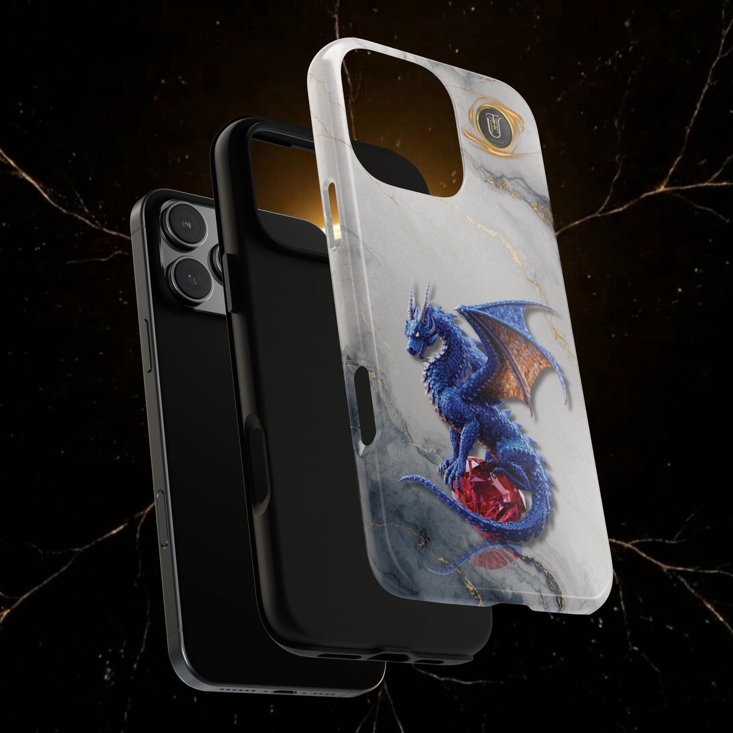 Lapis Dragon Gem Guardian Phone Case