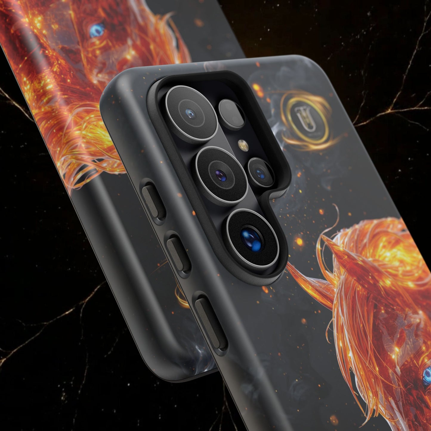 Lunar Horse 2026 Phone Case — Fiery Lucky Charm