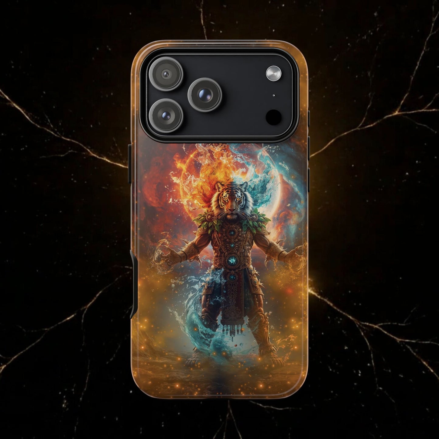 Lunar Tiger Phone Case — "Lord of All Elements"