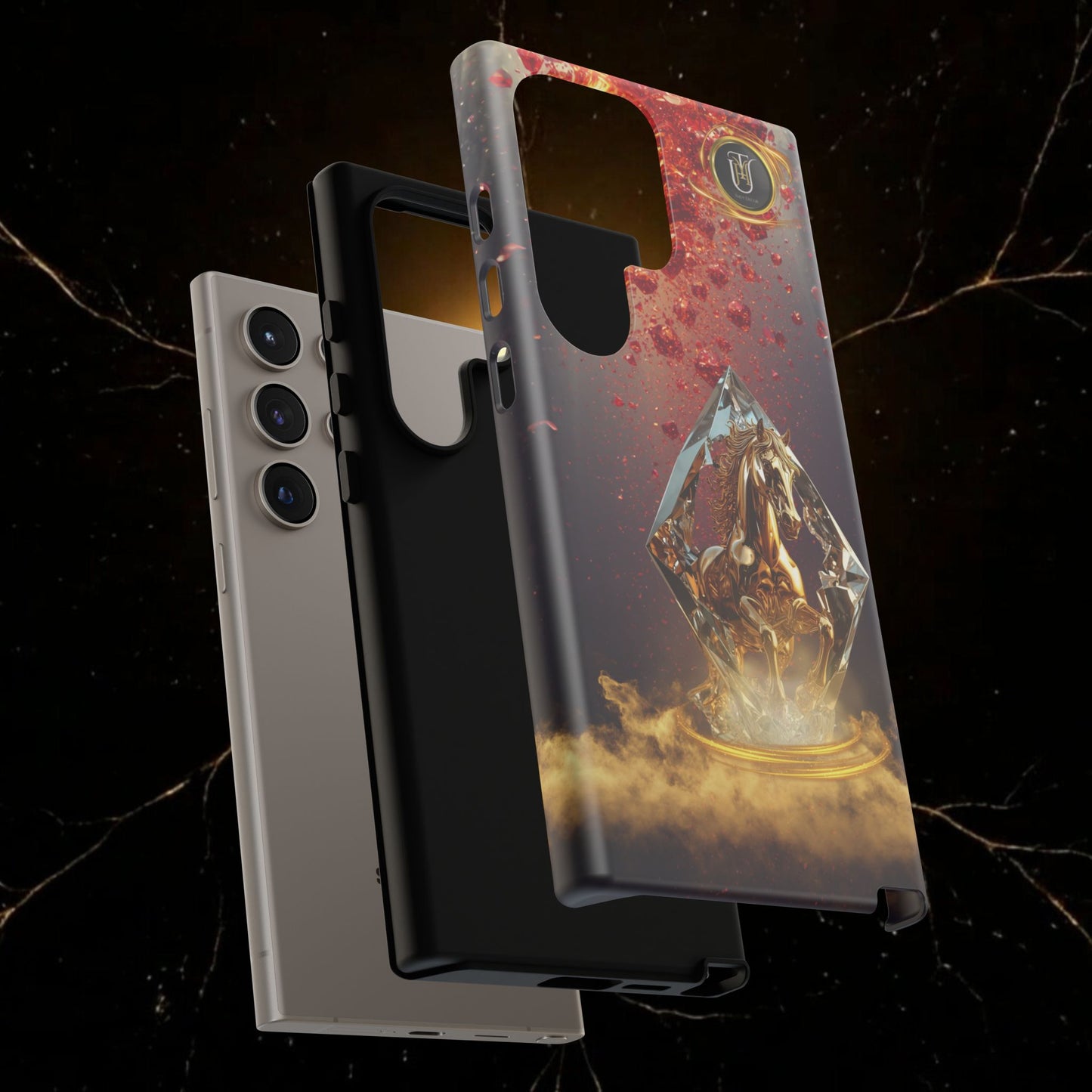 2026 Lunar New Year Prosperity Phone Case — "Happy New Year" Talisman Cover