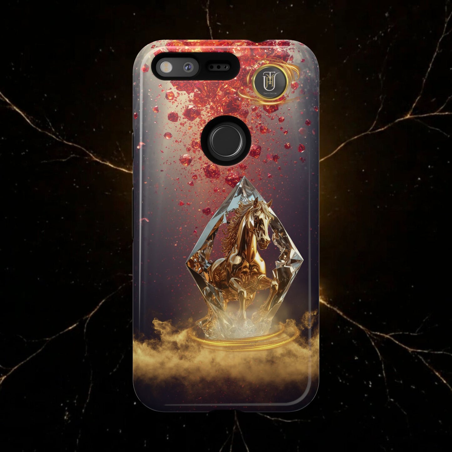 2026 Lunar New Year Prosperity Phone Case — "Happy New Year" Talisman Cover