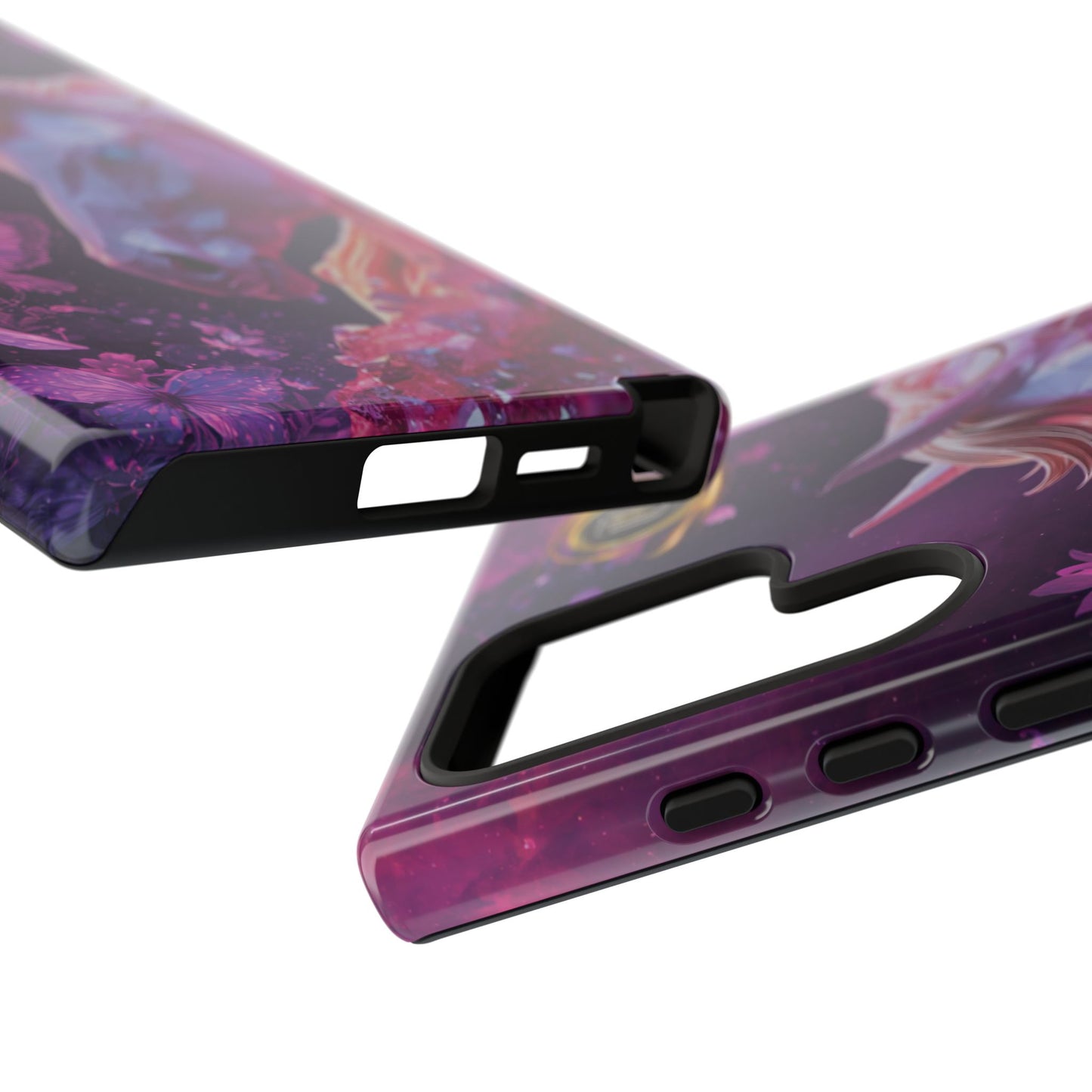 Quantum Pink Lunar Diamond Horse Tough Case — 2026 Pink Horse Phone Case