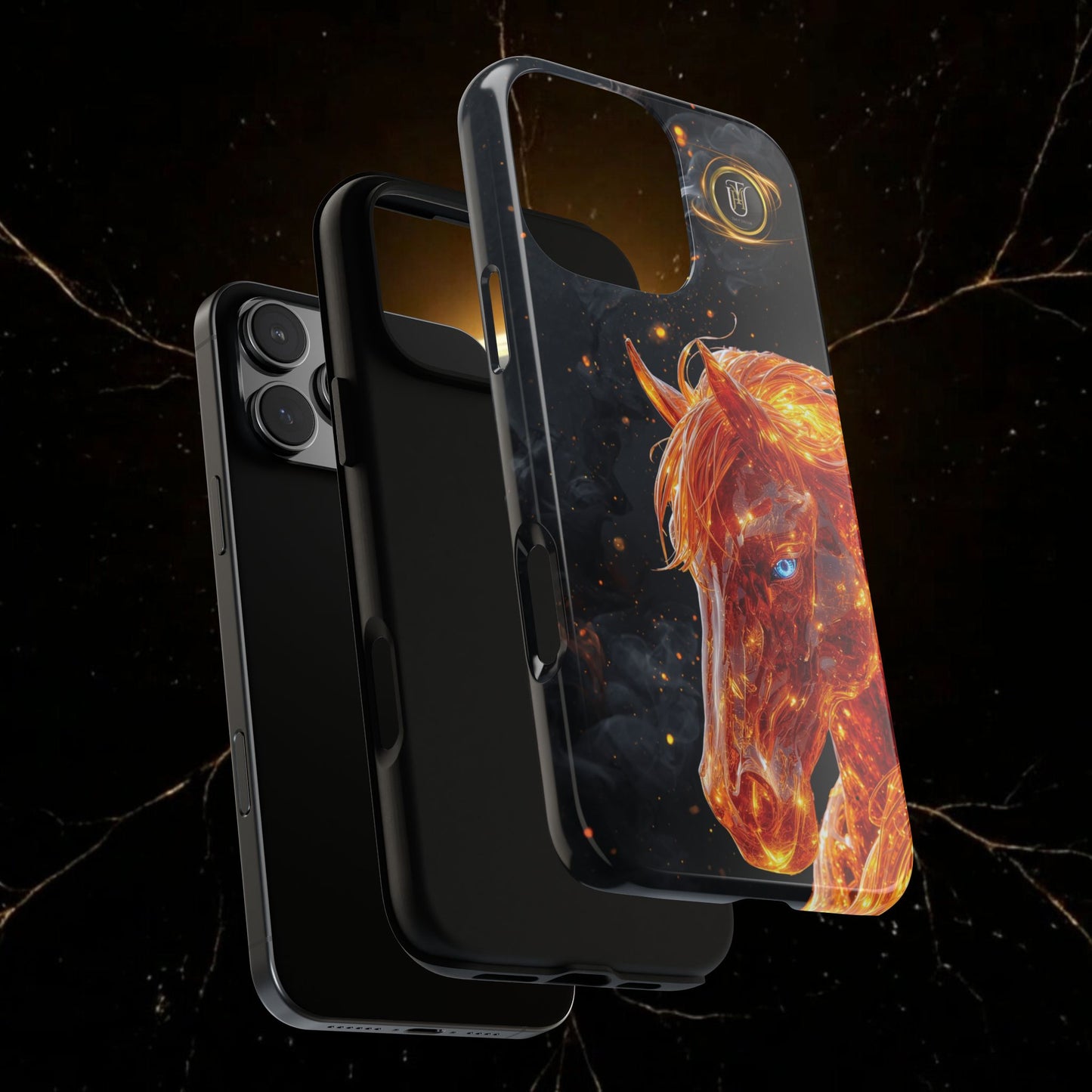 Lunar Horse 2026 Phone Case — Fiery Lucky Charm