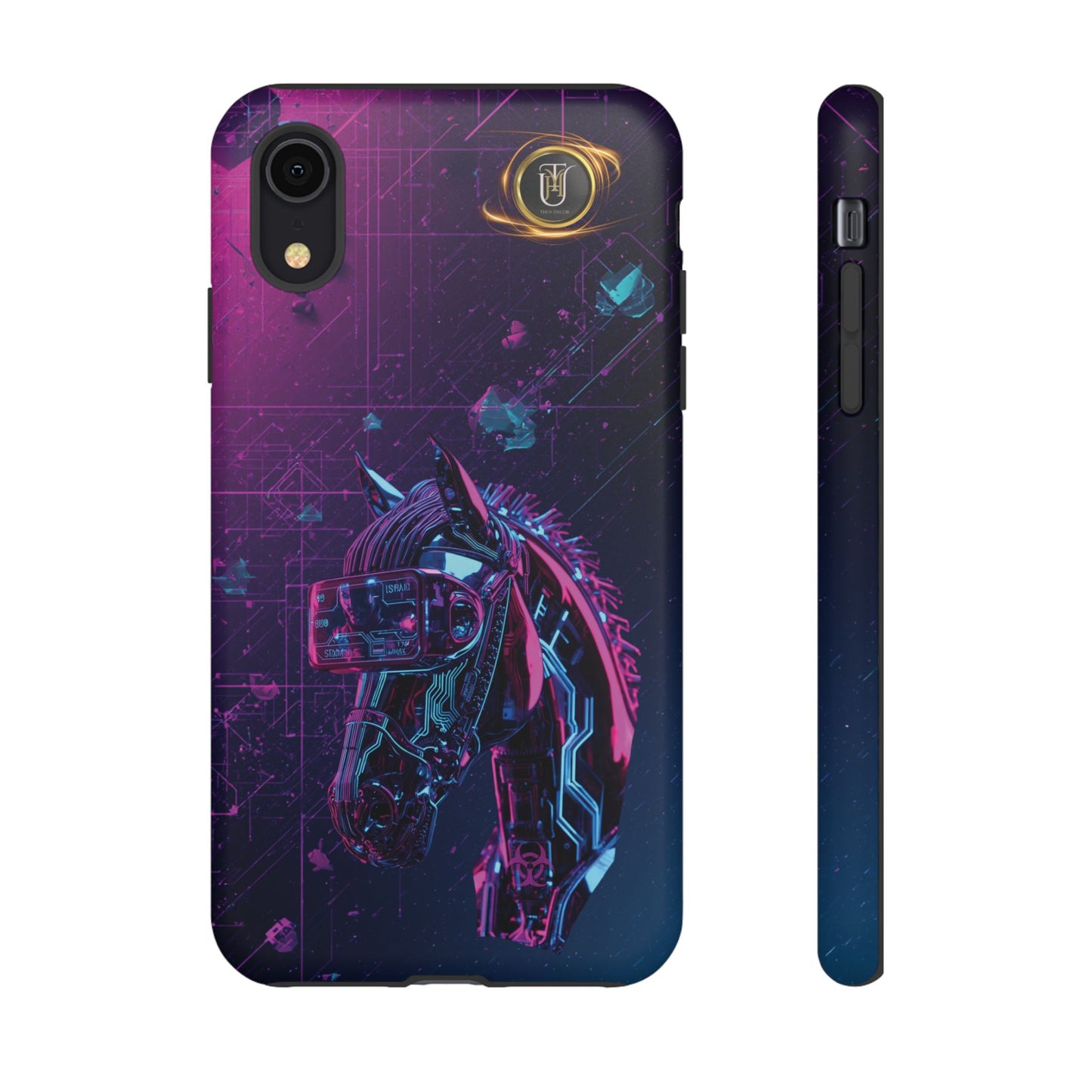 Cyber Lunar Horse Tough Case — Quantum P Phone Cover