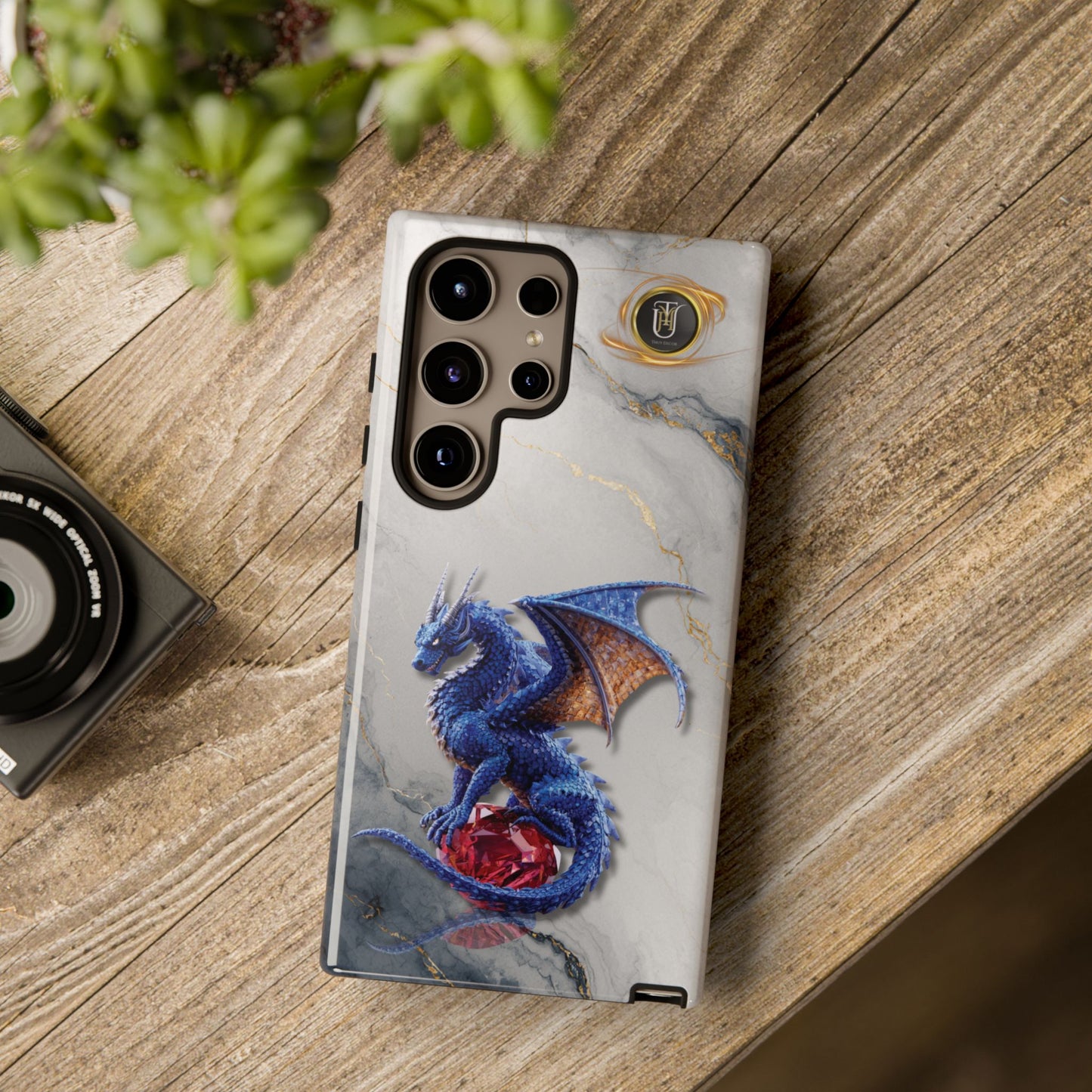 Lapis Dragon Gem Guardian Phone Case