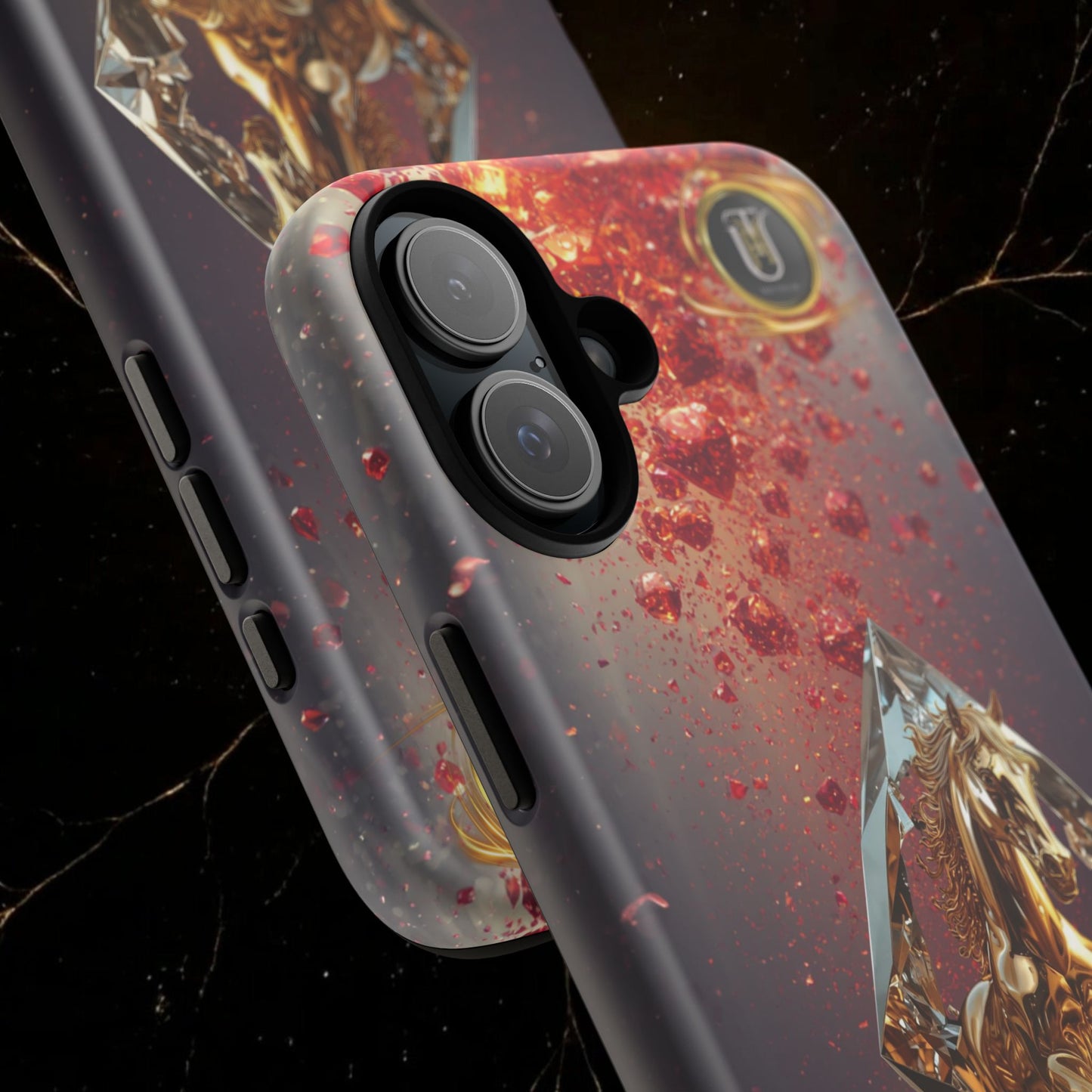 2026 Lunar New Year Prosperity Phone Case — "Happy New Year" Talisman Cover