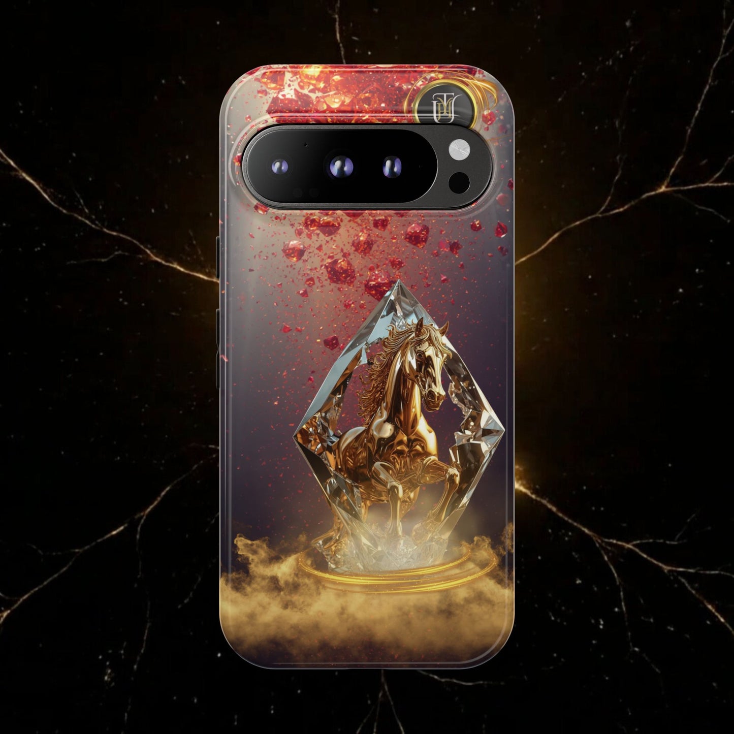 2026 Lunar New Year Prosperity Phone Case — "Happy New Year" Talisman Cover