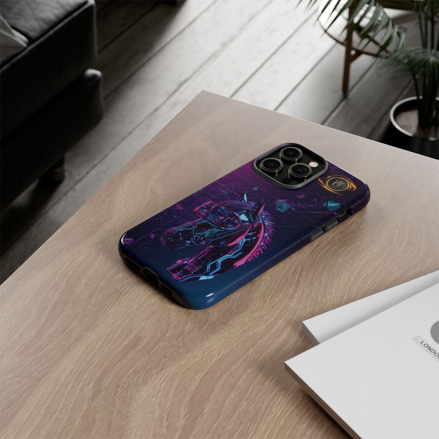 Cyber Lunar Horse Tough Case — Quantum P Phone Cover