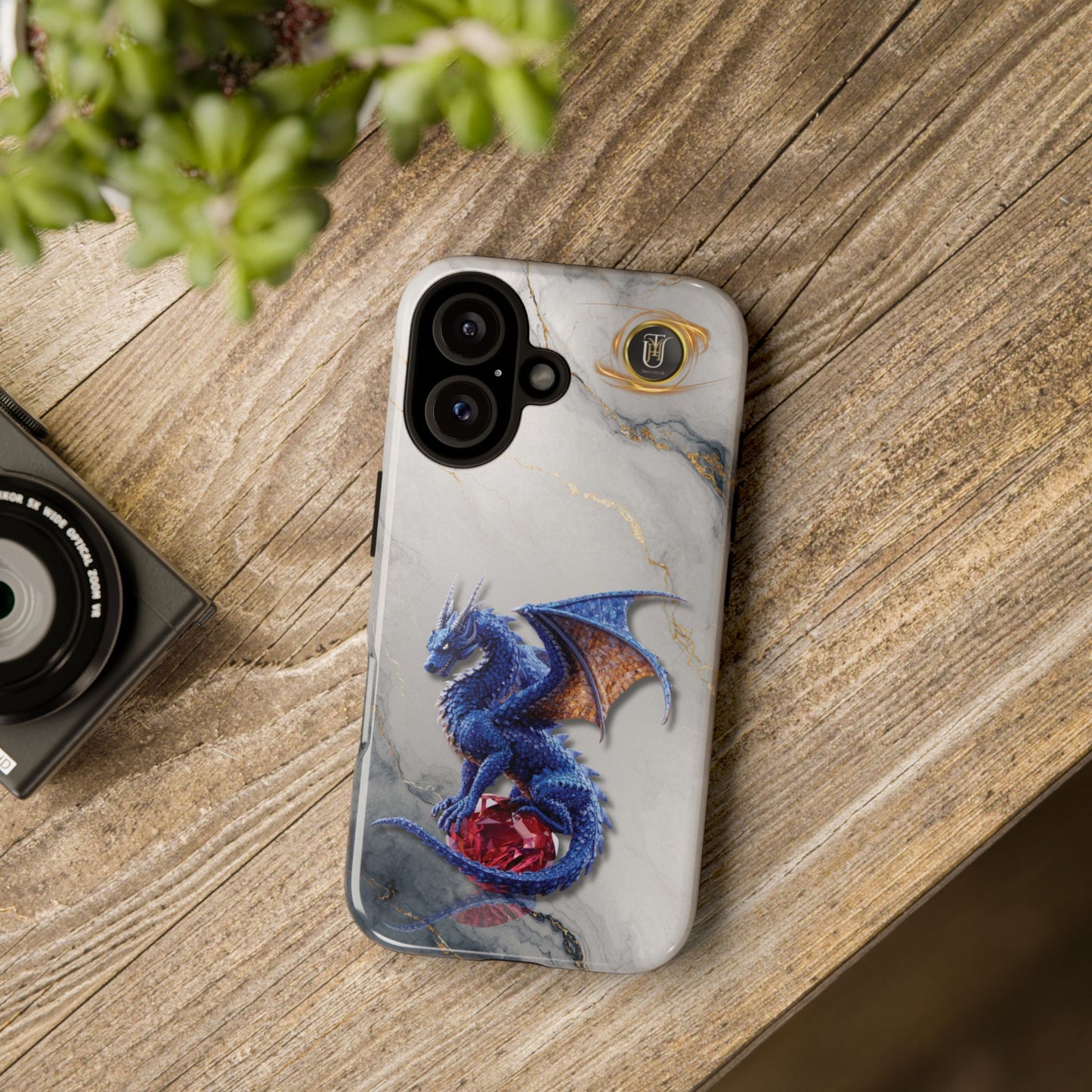 Lapis Dragon Gem Guardian Phone Case