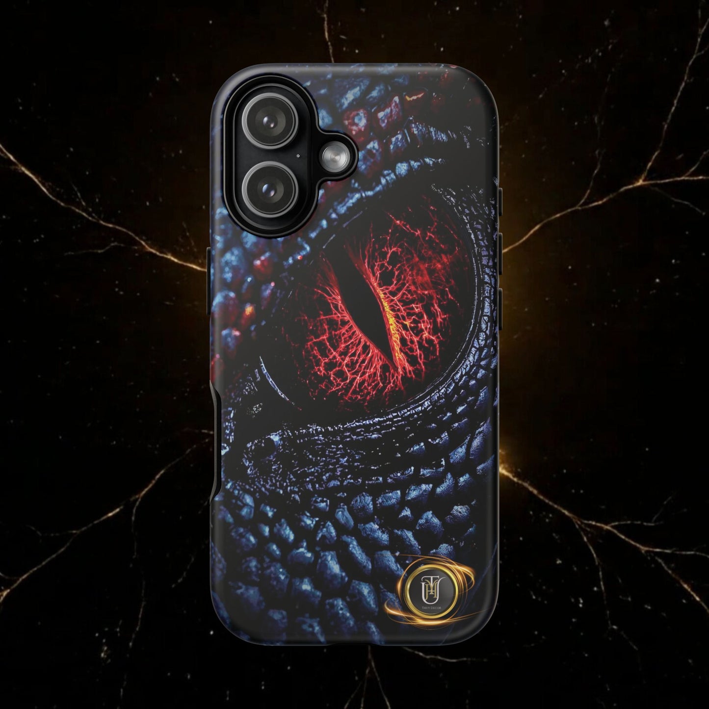 Evil Dragon Eye Phone Case — 'It Looks at You' Protective Cover