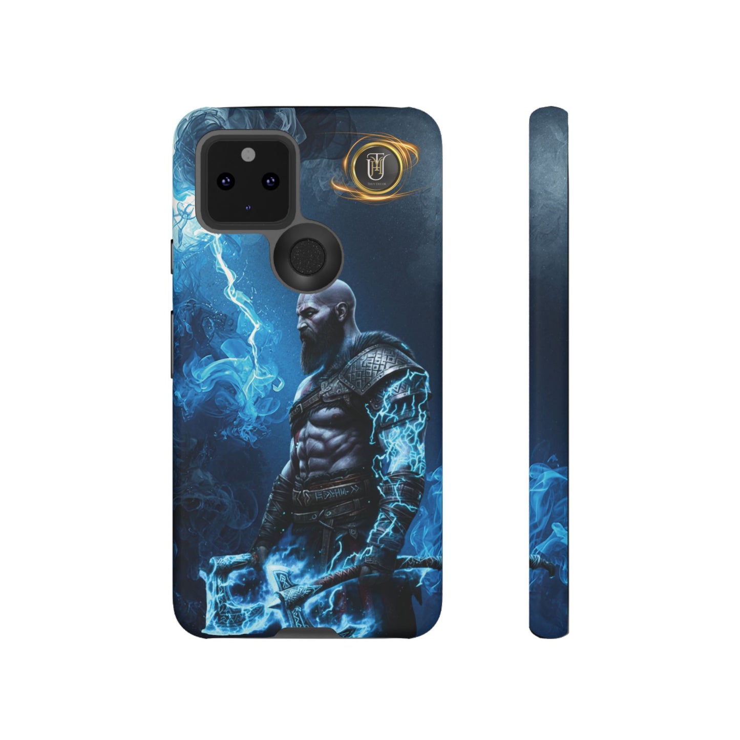 Norse Warrior Phone Case — Viking Shield & Helmet Tough Cover