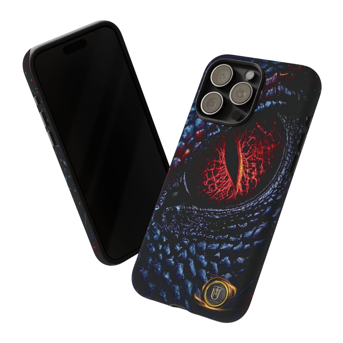 Evil Dragon Eye Phone Case — 'It Looks at You' Protective Cover