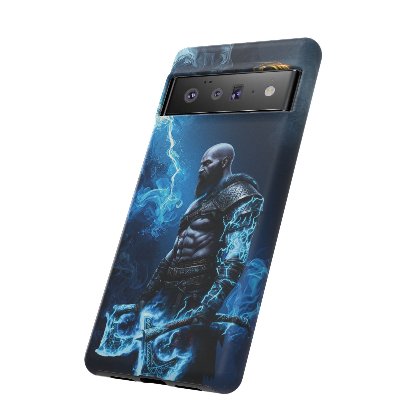 Norse Warrior Phone Case — Viking Shield & Helmet Tough Cover