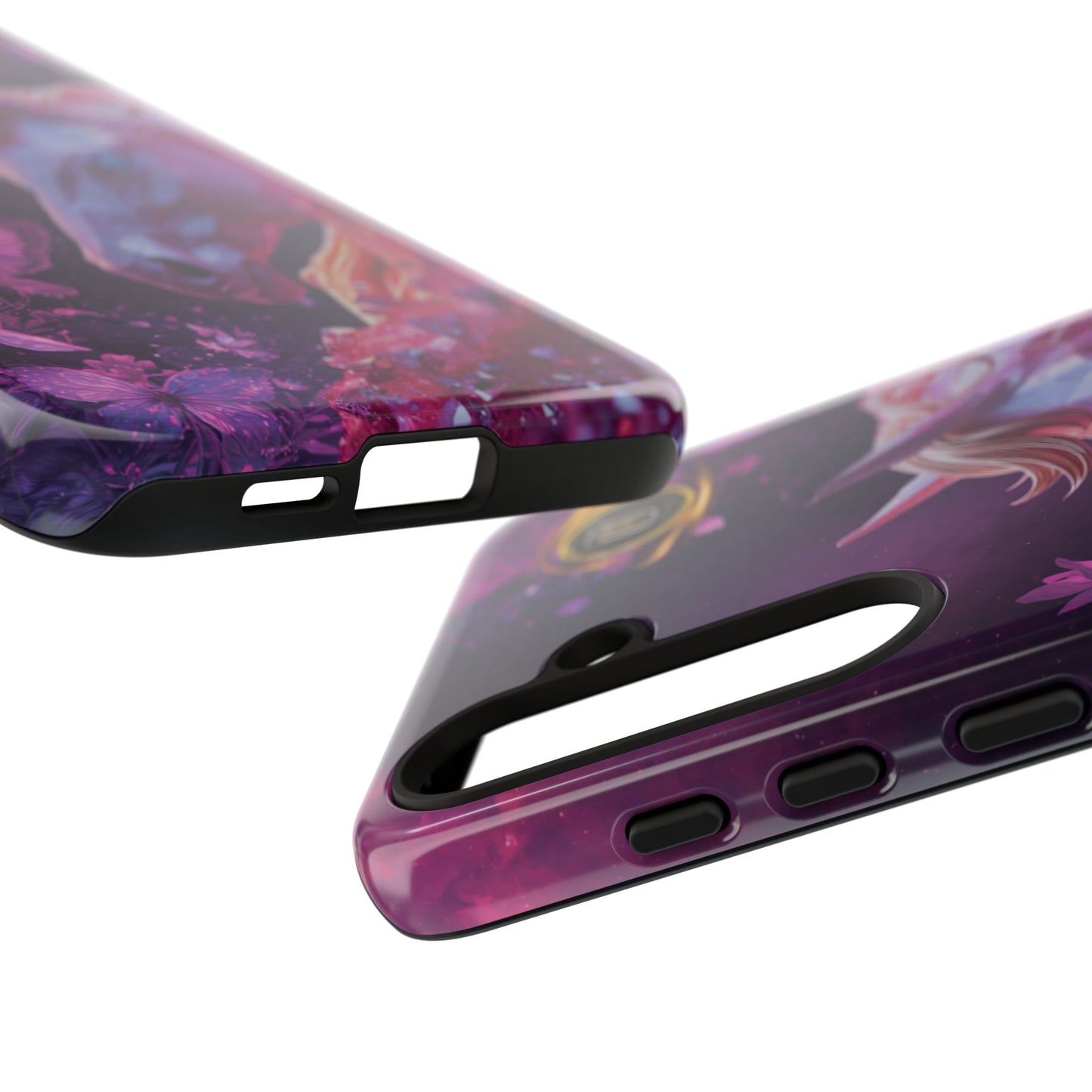 Quantum Pink Lunar Diamond Horse Tough Case — 2026 Pink Horse Phone Case