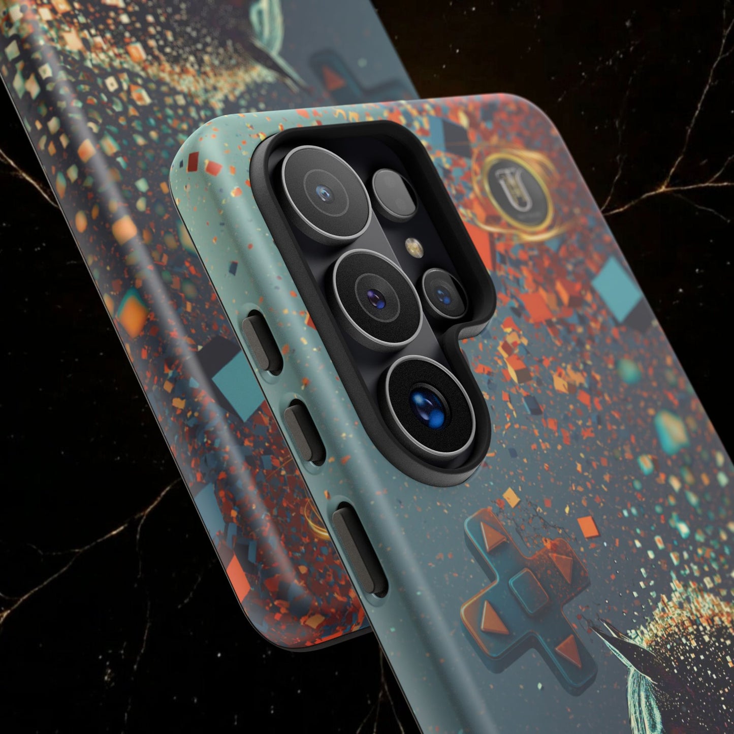 Glitched Lunar Horse Phone Case — Gamer Lucky Totem