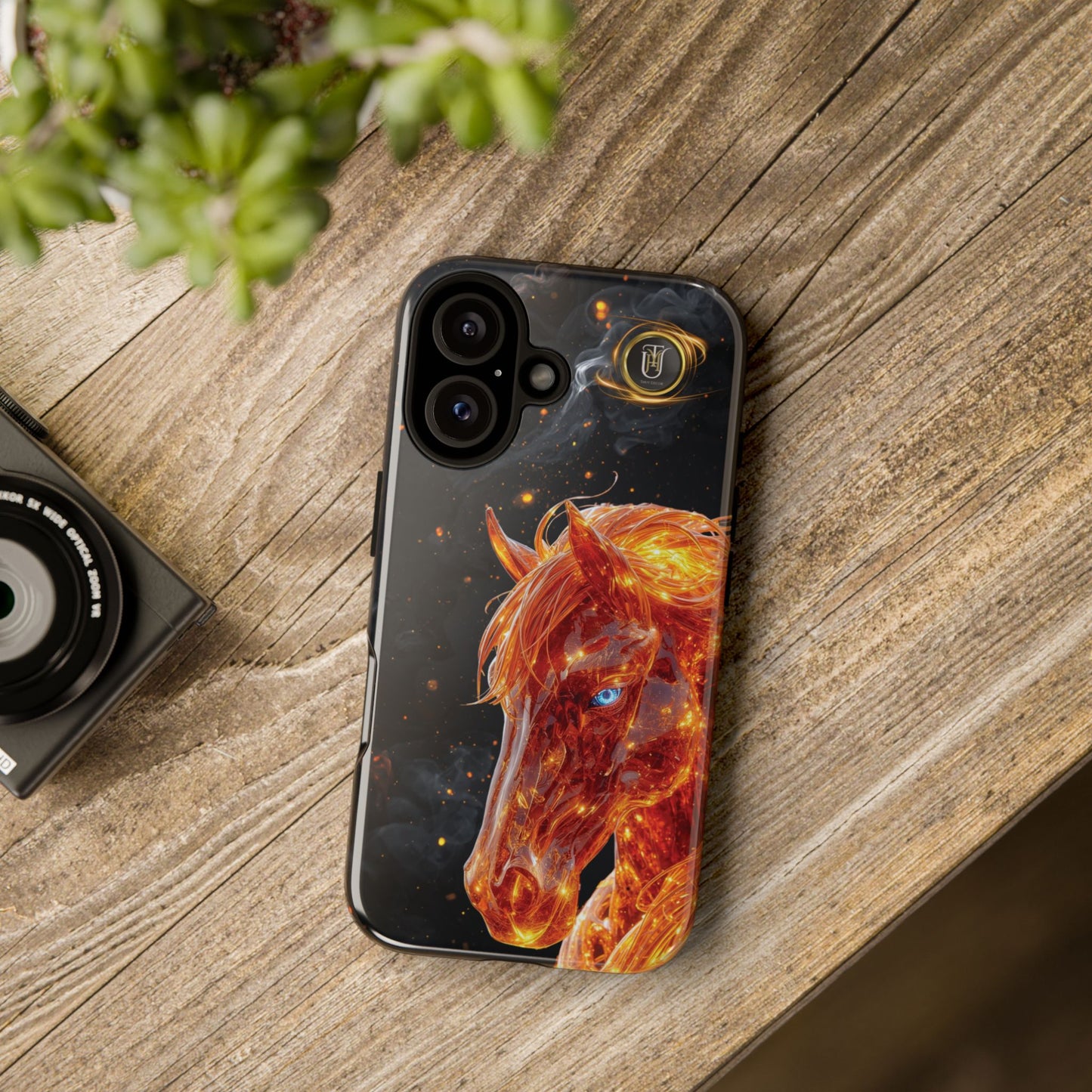 Lunar Horse 2026 Phone Case — Fiery Lucky Charm