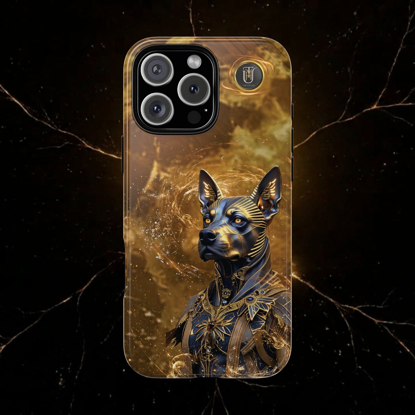 Lunar Dog Phone Case — "Royalty in Blood"