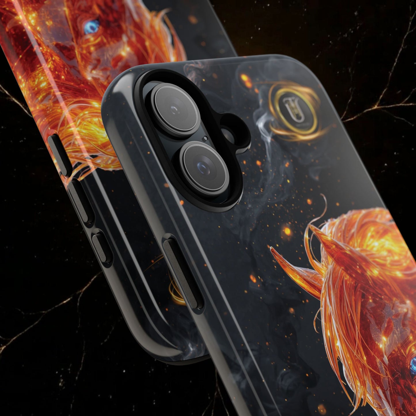 Lunar Horse 2026 Phone Case — Fiery Lucky Charm