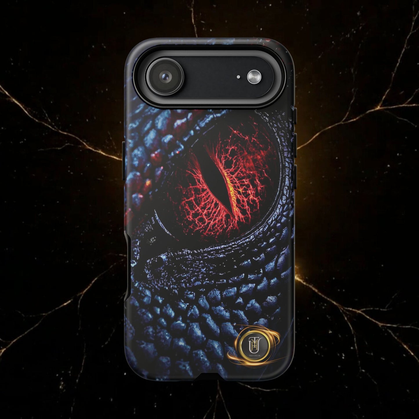 Evil Dragon Eye Phone Case — 'It Looks at You' Protective Cover