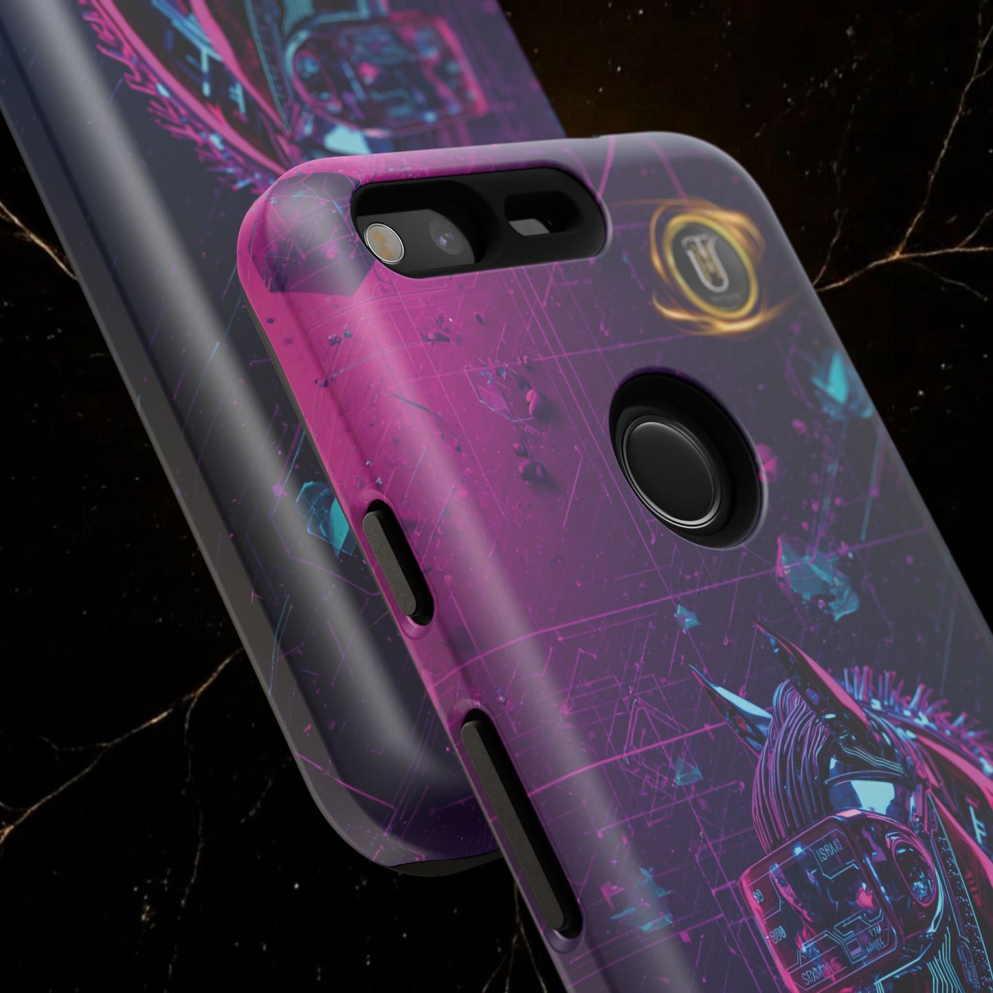 Cyber Lunar Horse Tough Case — Quantum P Phone Cover