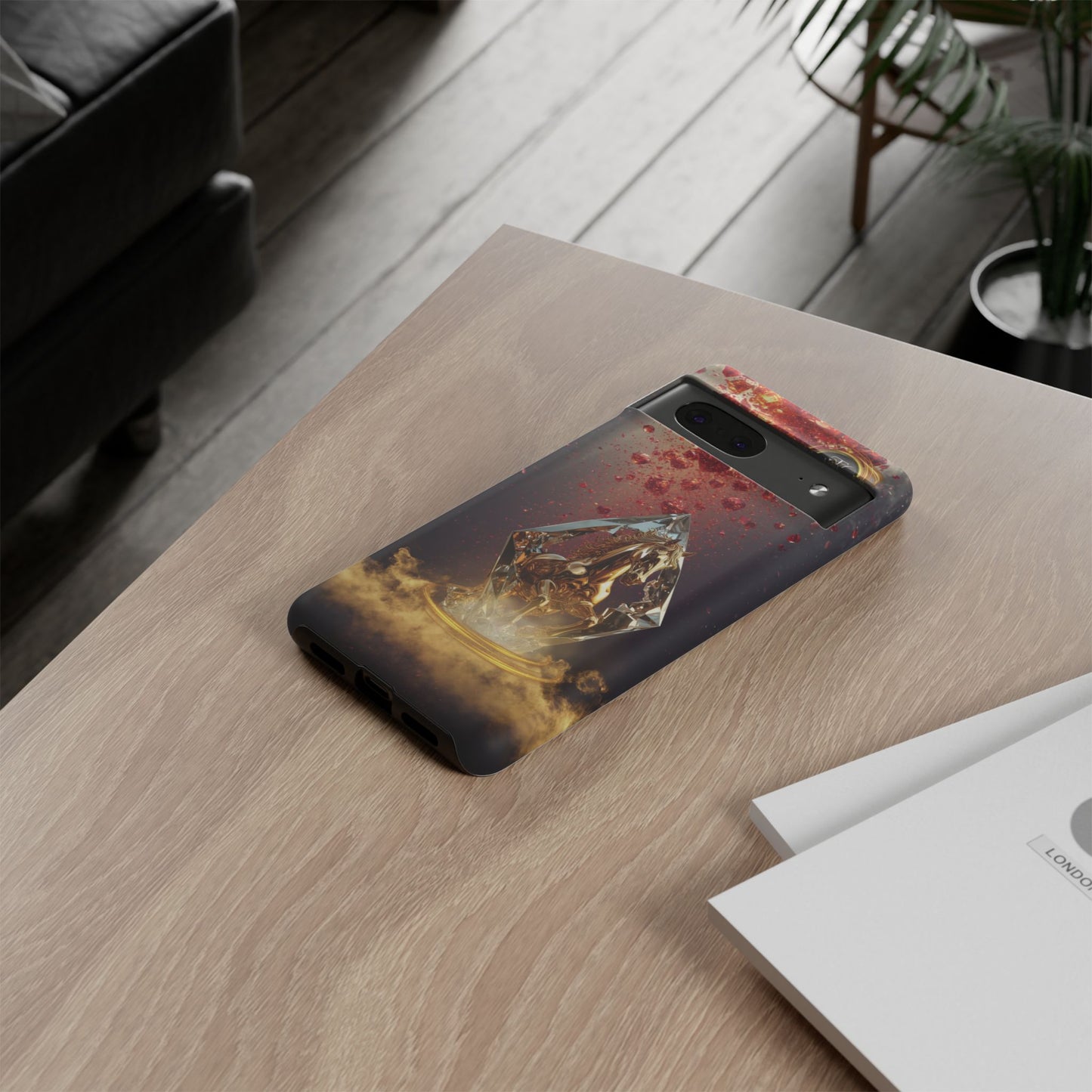 2026 Lunar New Year Prosperity Phone Case — "Happy New Year" Talisman Cover