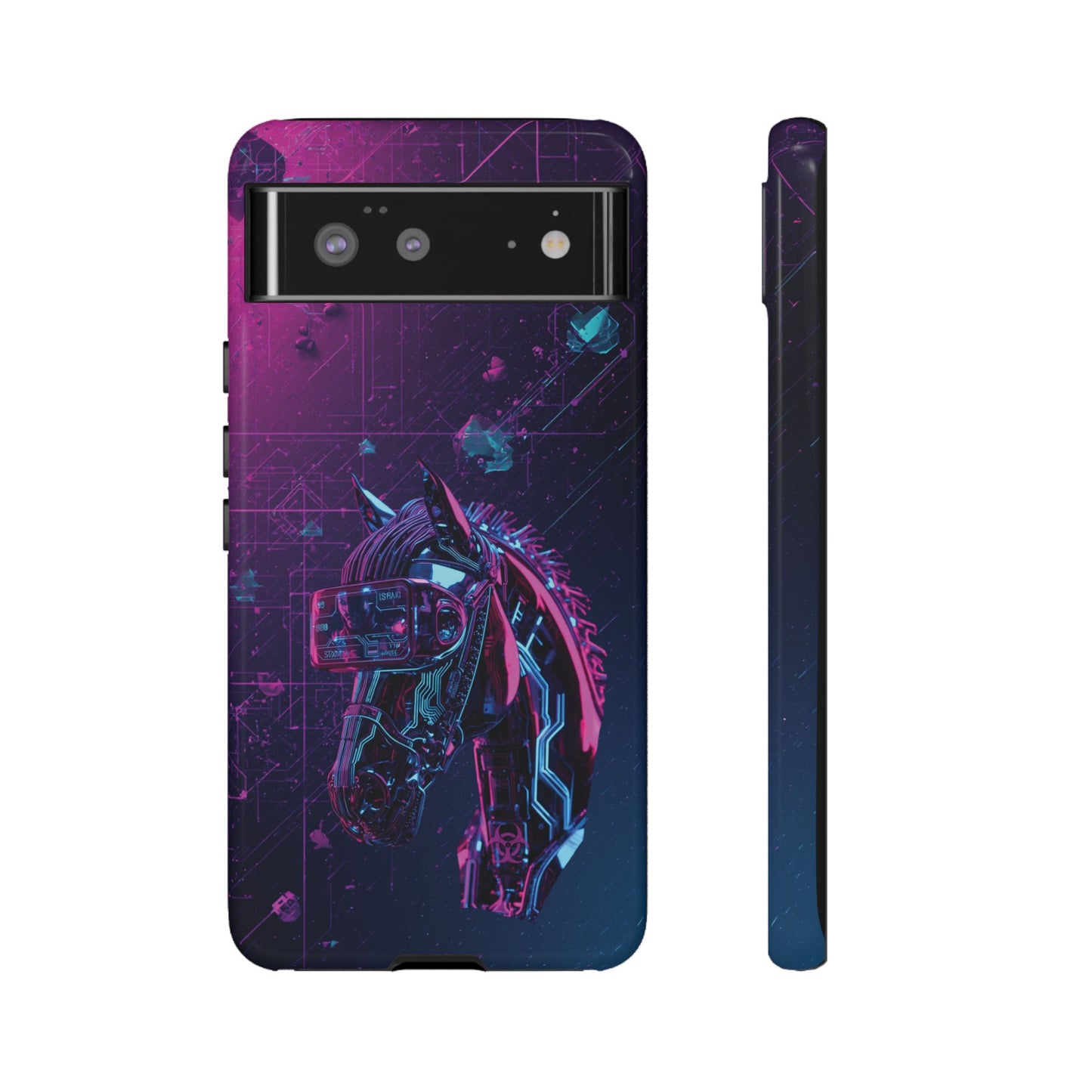 Cyber Lunar Horse Tough Case — Quantum P Phone Cover