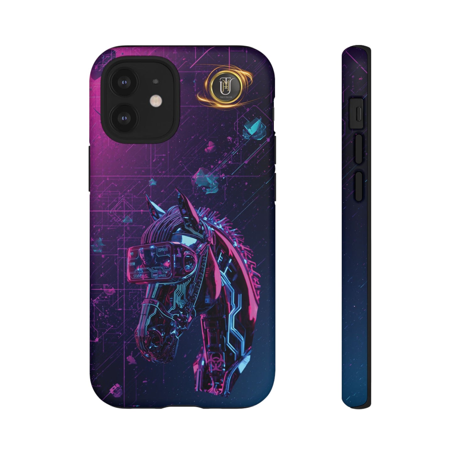 Cyber Lunar Horse Tough Case — Quantum P Phone Cover