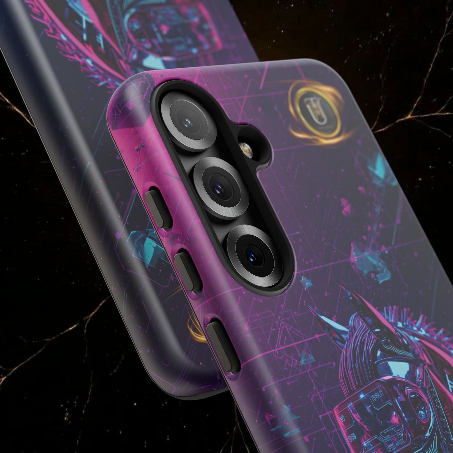 Cyber Lunar Horse Tough Case — Quantum P Phone Cover