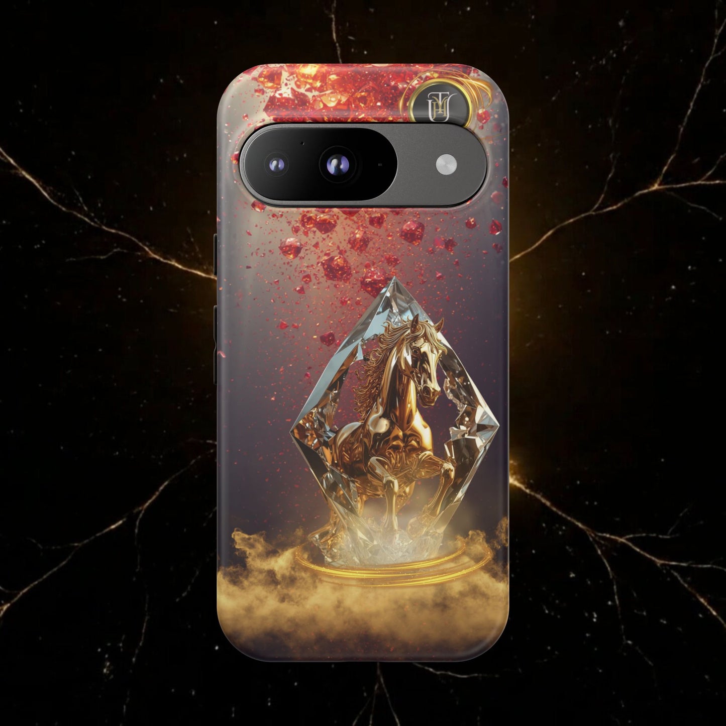 2026 Lunar New Year Prosperity Phone Case — "Happy New Year" Talisman Cover